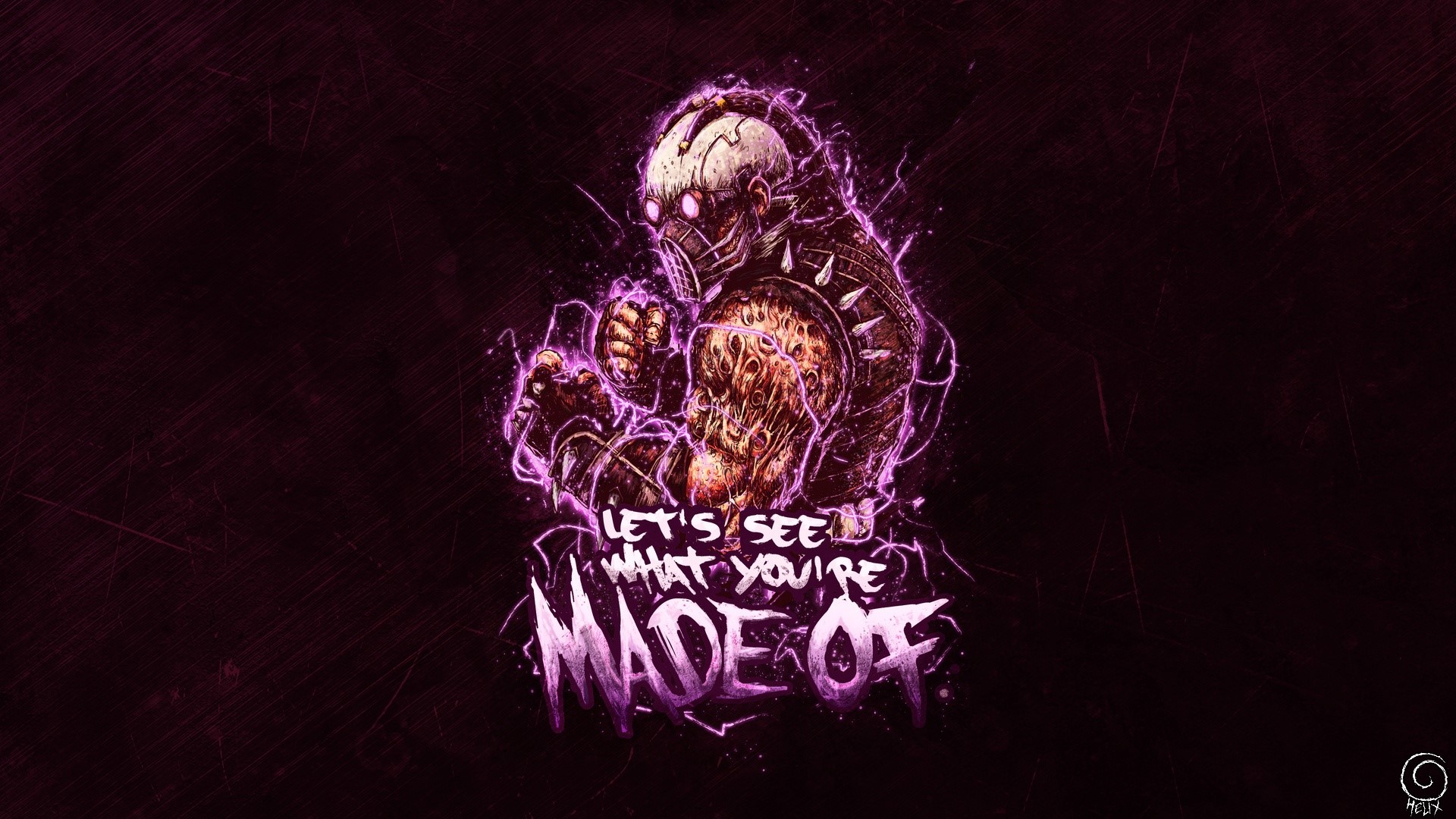 video games, Mortal Kombat, video game art, warrior, pink, HD Wallpaper