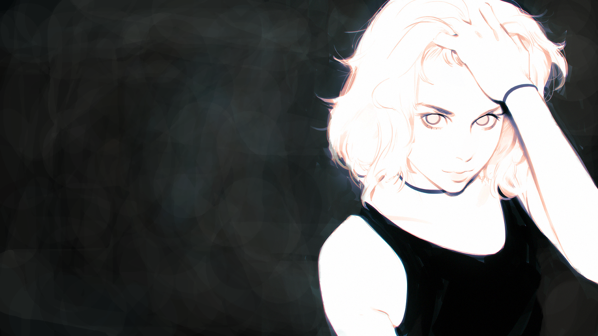 digital art, artwork, anime girls, concept art, original characters, blonde, Ilya Kuvshinov, HD Wallpaper