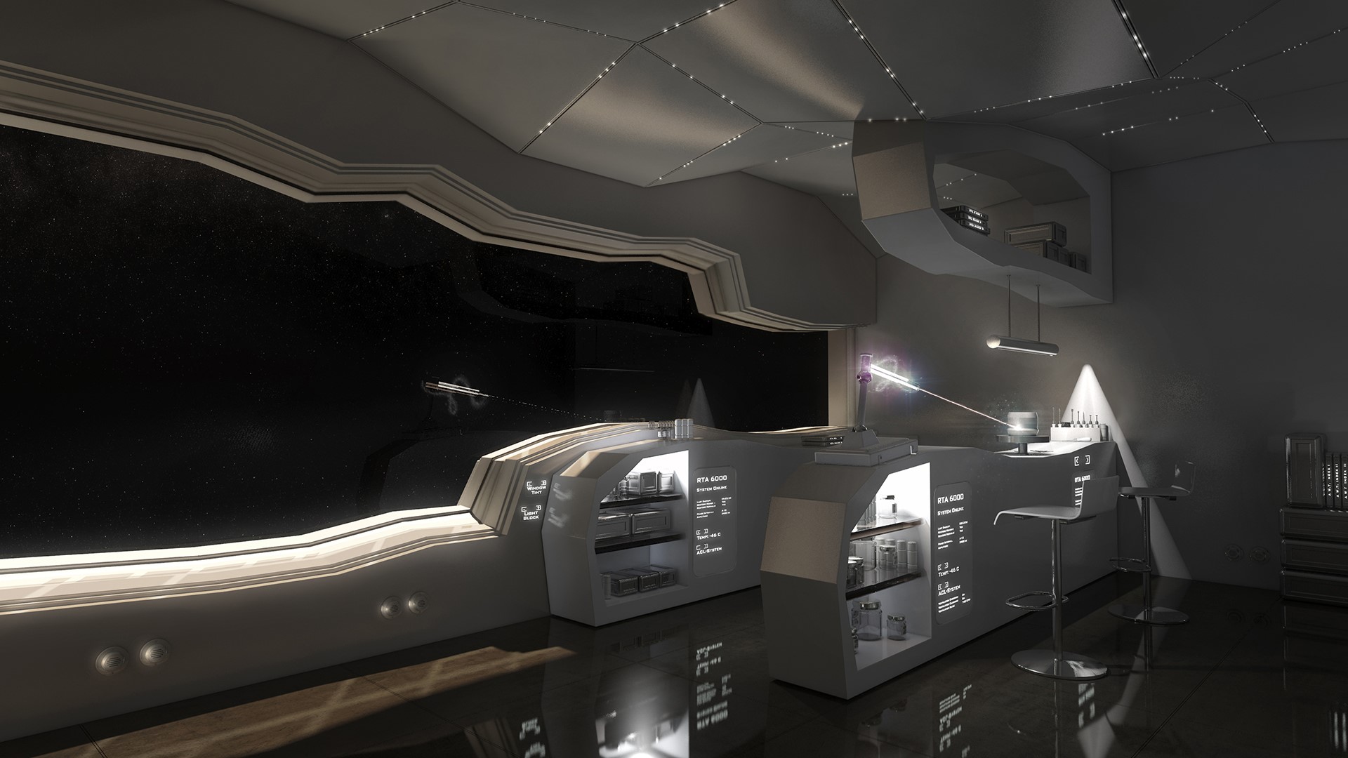 space, spaceship, science fiction, HD Wallpaper