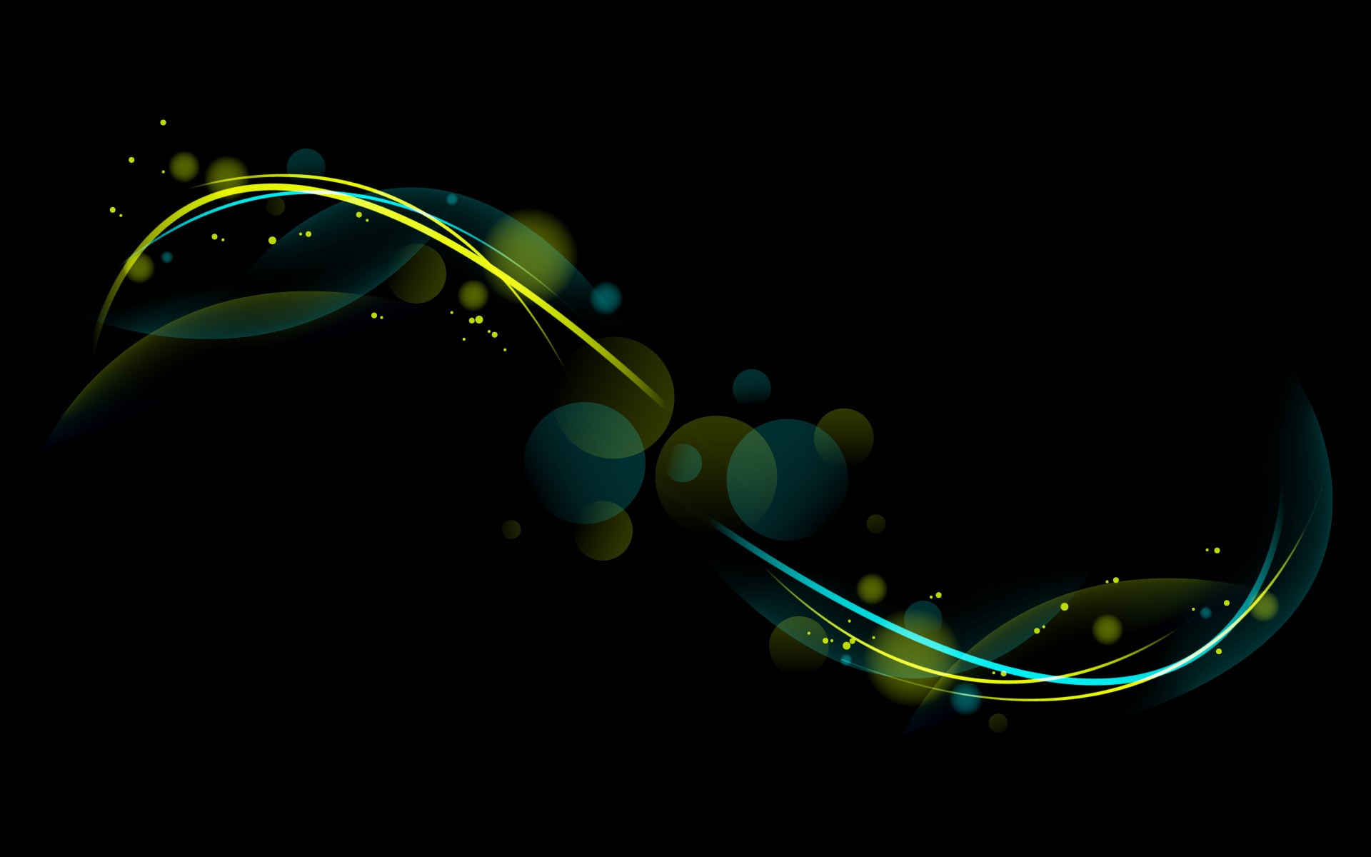 abstract, colorful, green, HD Wallpaper
