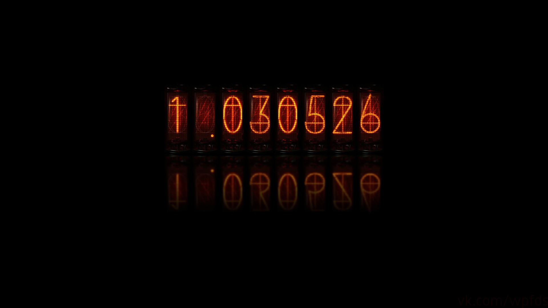 Steins;Gate, Steins;Gate 0, Nixie Tubes, minimalism, HD Wallpaper