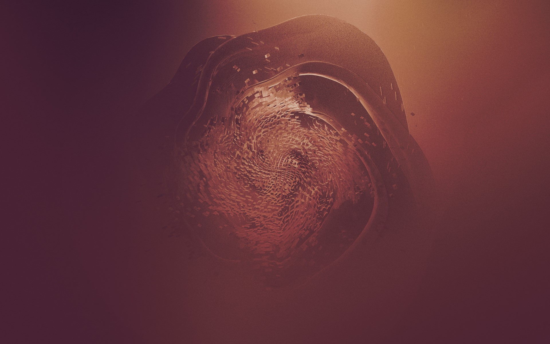 Hampus olsson, abstract, shapes, digital art, HD Wallpaper