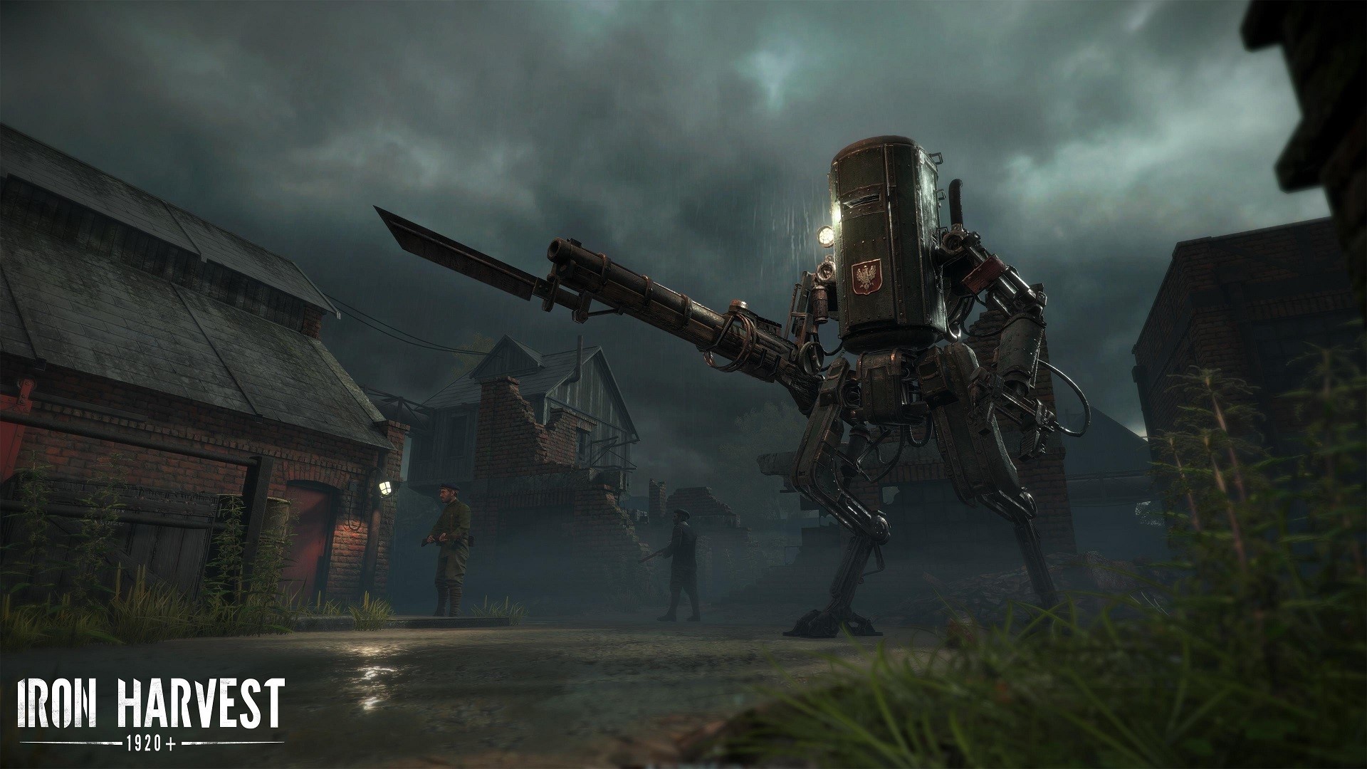 Iron Harvest, Polania Republic (Iron Harvest), mech, soldier, HD Wallpaper