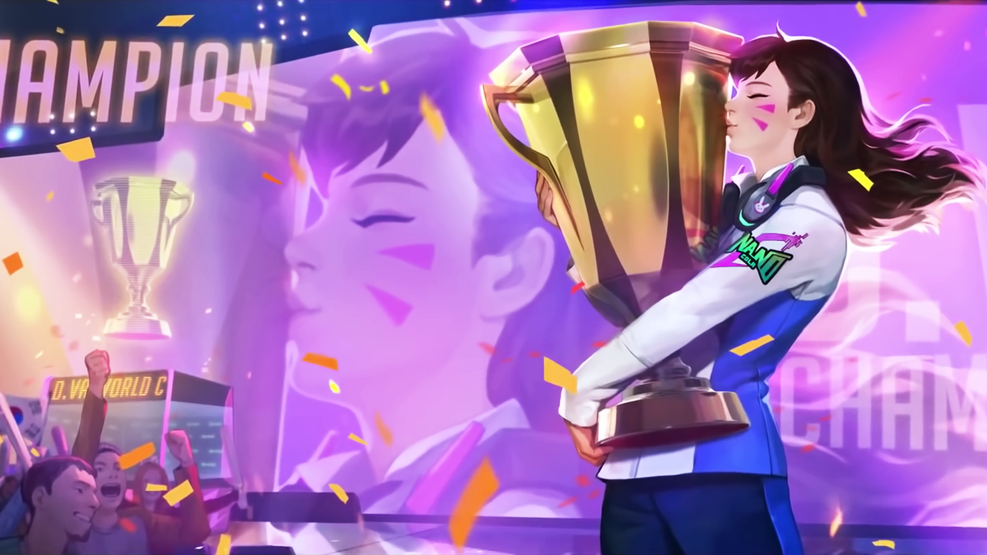 D.Va (Overwatch), 4Gamers, anime girls, Overwatch, HD Wallpaper