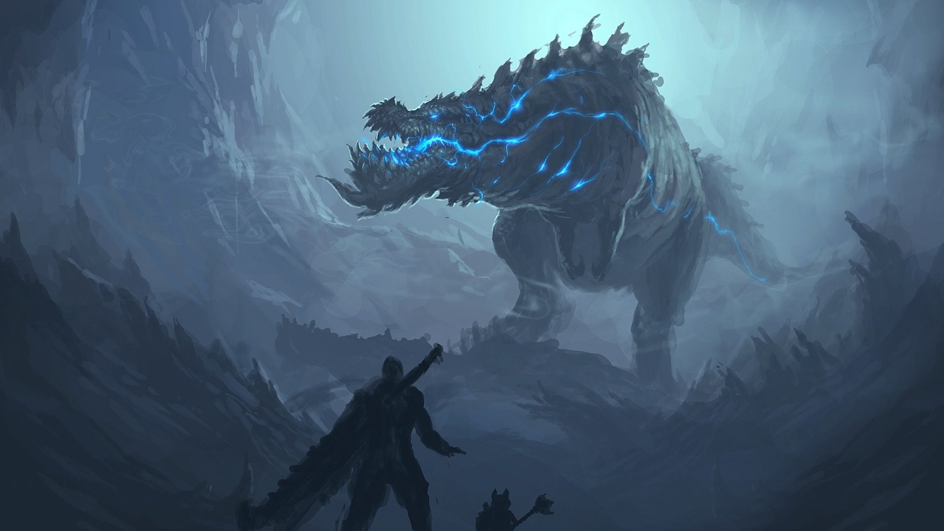 creature, teeth, Monster Hunter, Deviljho, HD Wallpaper