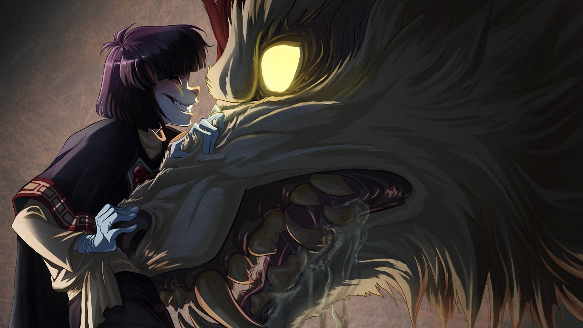 creature, teeth, Slayers, HD Wallpaper