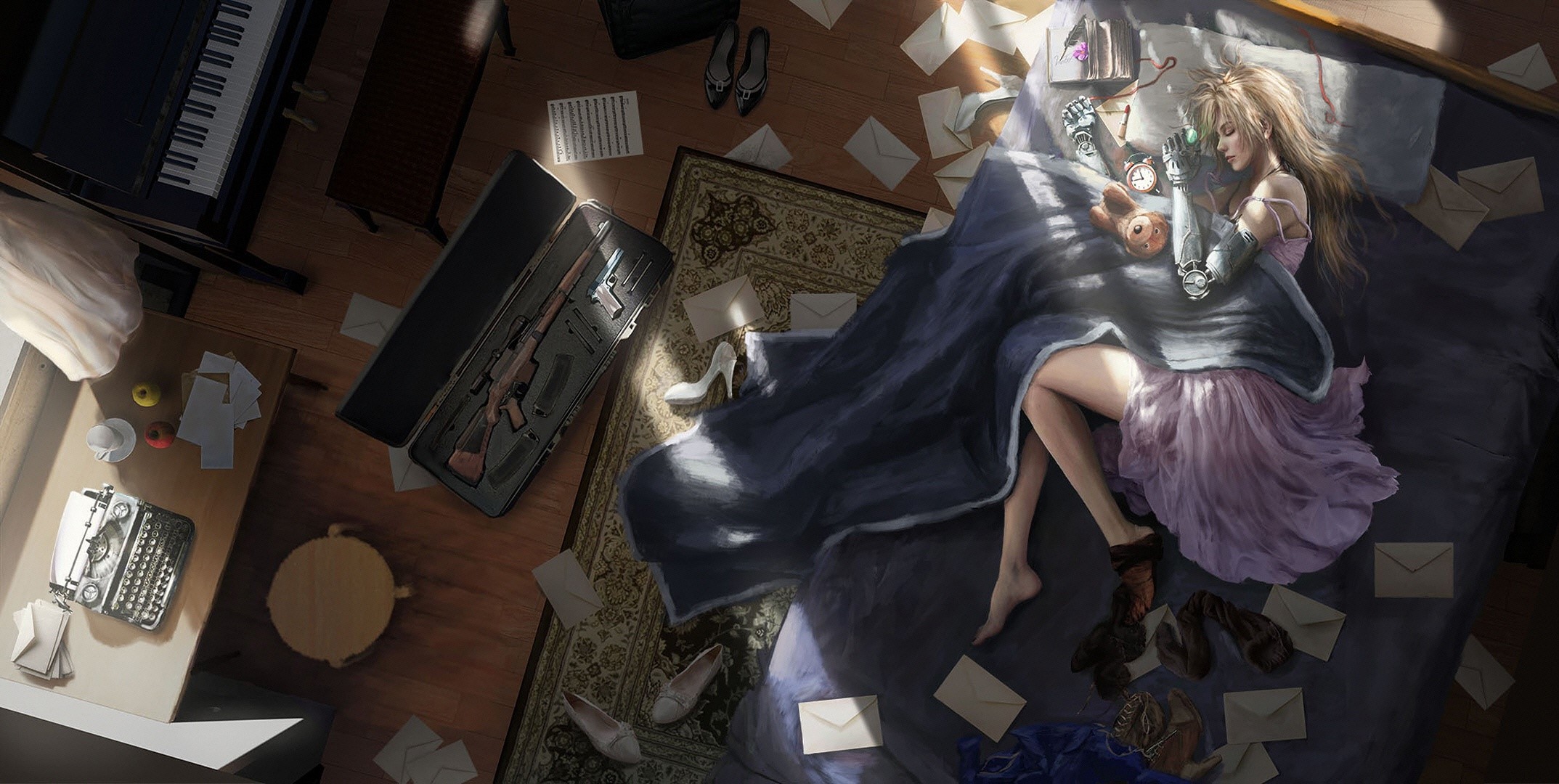 anime, anime girls, Violet Evergarden, HD Wallpaper