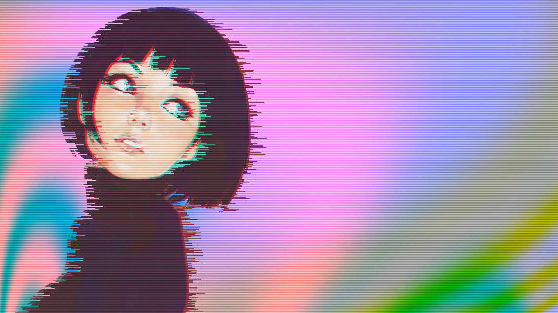 vaporwave, Ilya Kuvshinov, artwork, women, HD Wallpaper