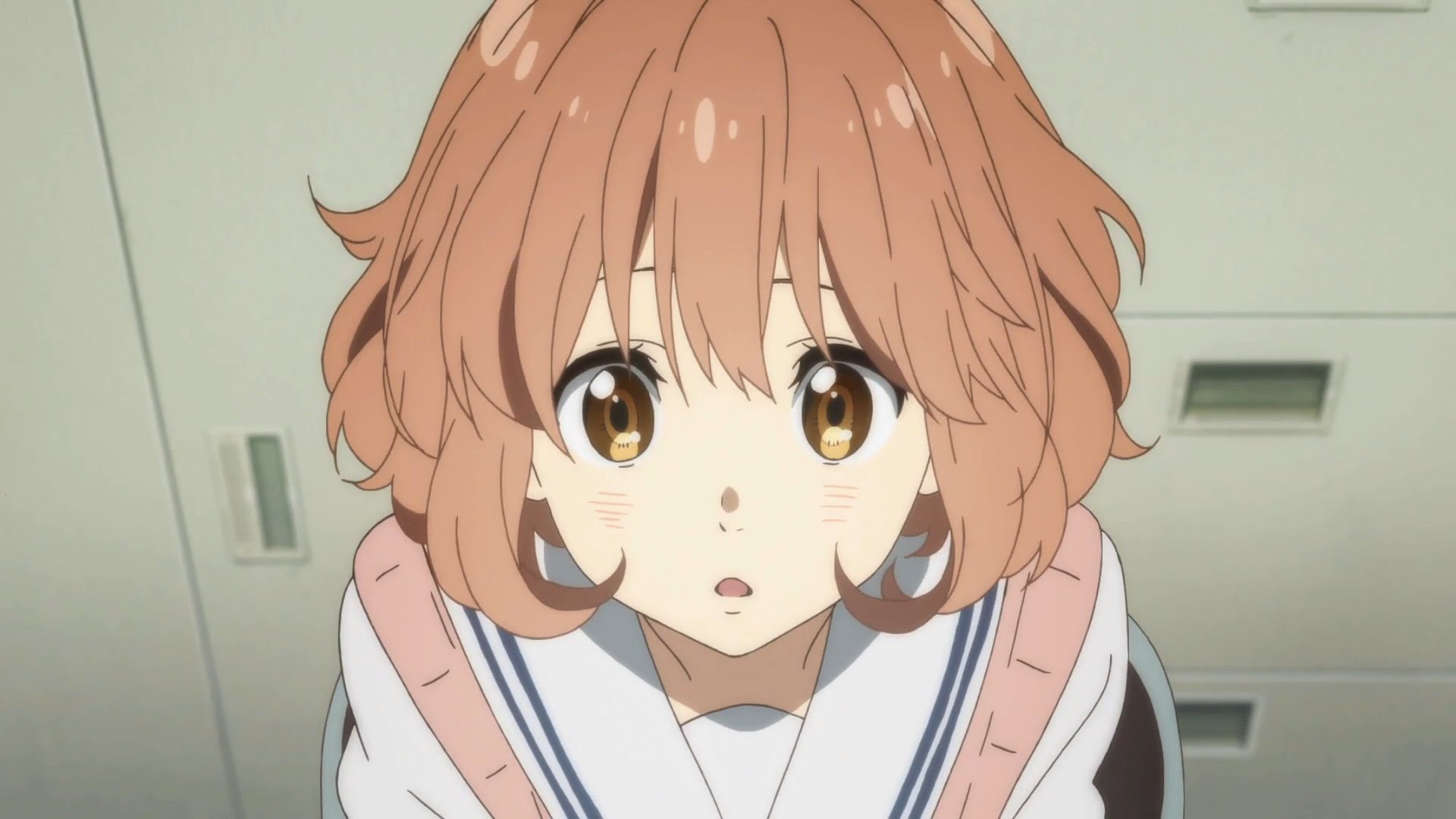 Kuriyama Mirai, anime girls, anime, brown eyes, HD Wallpaper