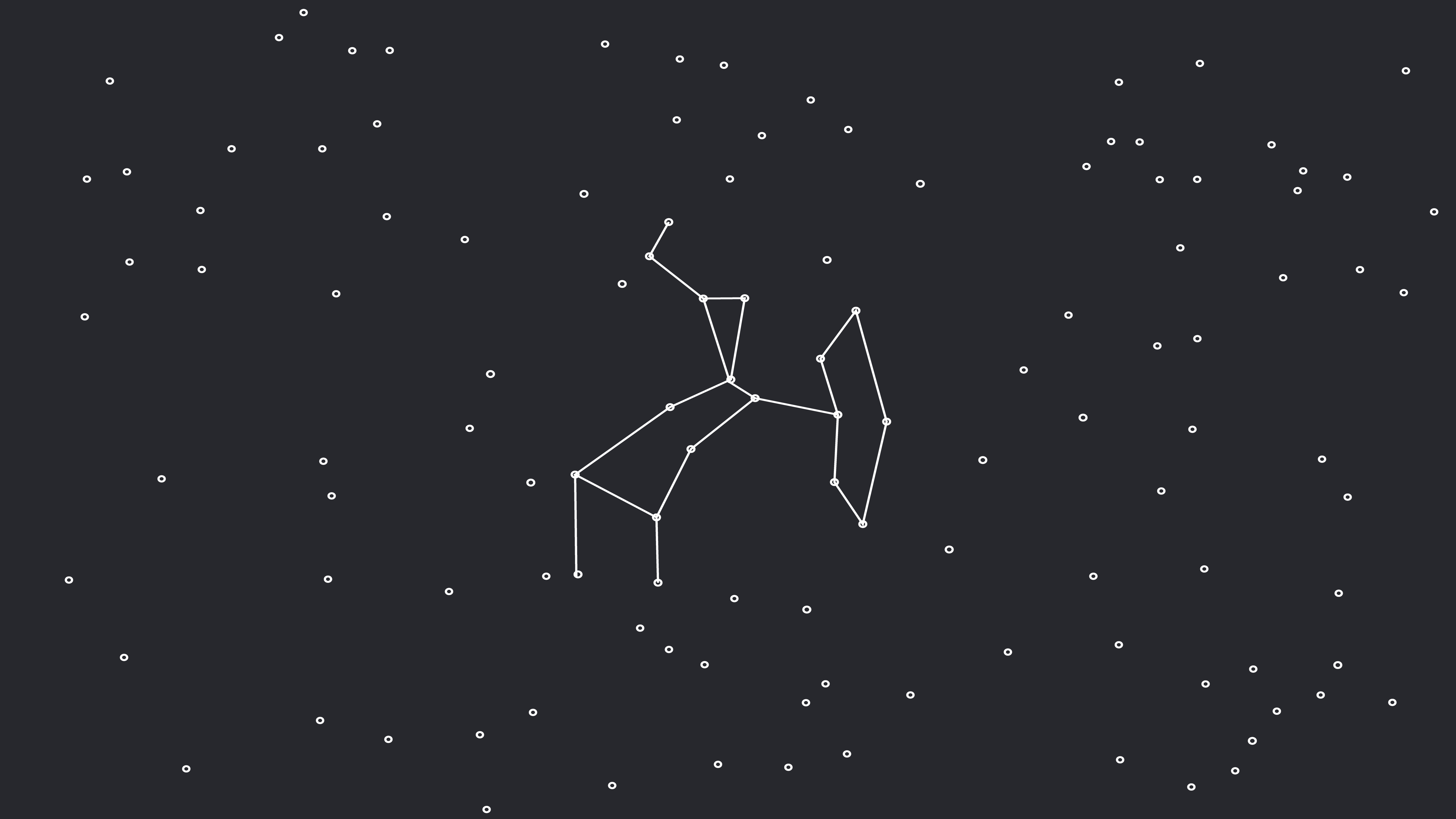 minimalism, stars, line art, constellations, HD Wallpaper