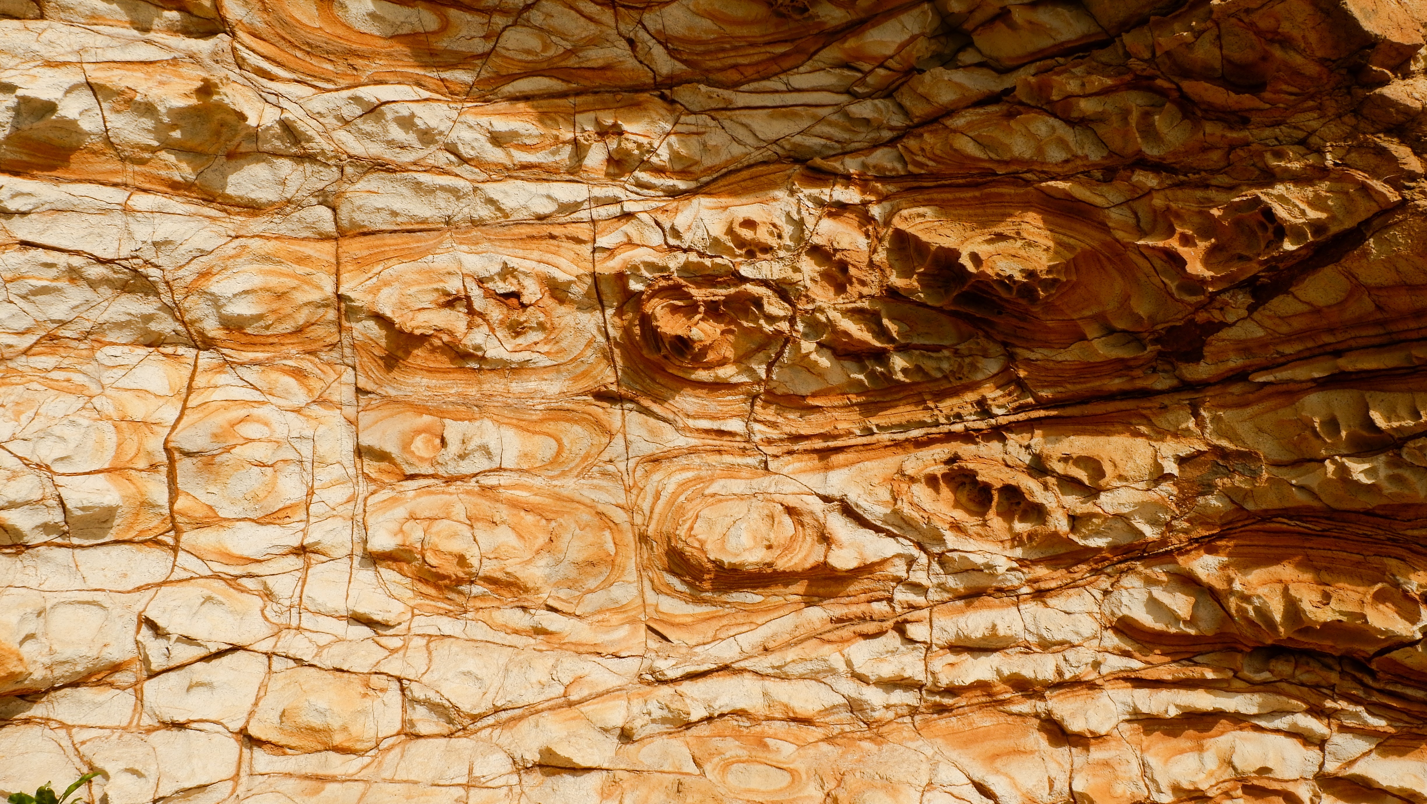 nature, landscape, rock, orange background, New Zealand, orange, HD Wallpaper