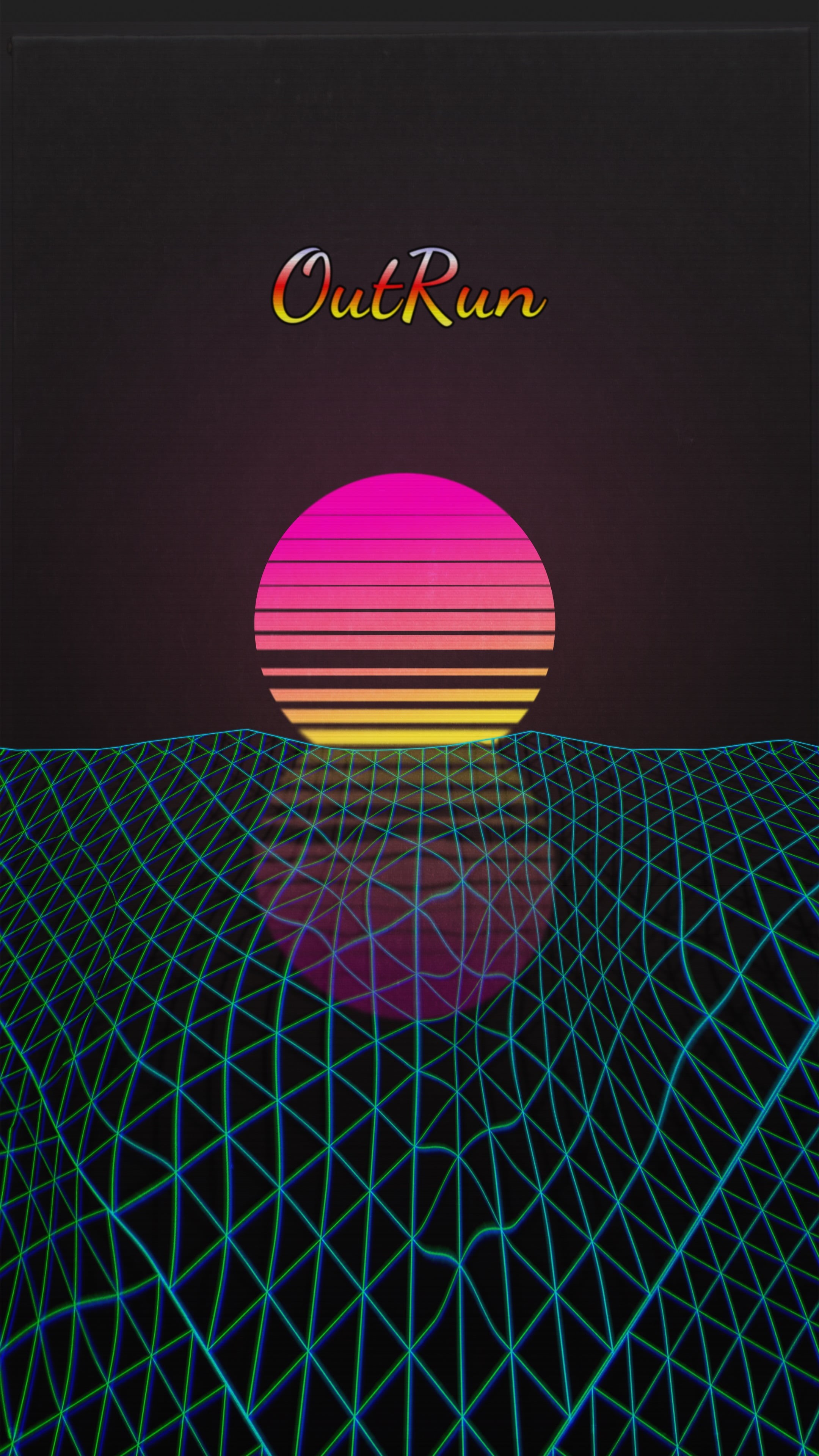 text, no people, sphere, single object, mosaic, sunset, arts culture and entertainment, technology,  retrowave, vaporwave, variation, indoors, creativity, Phone HD Wallpaper
