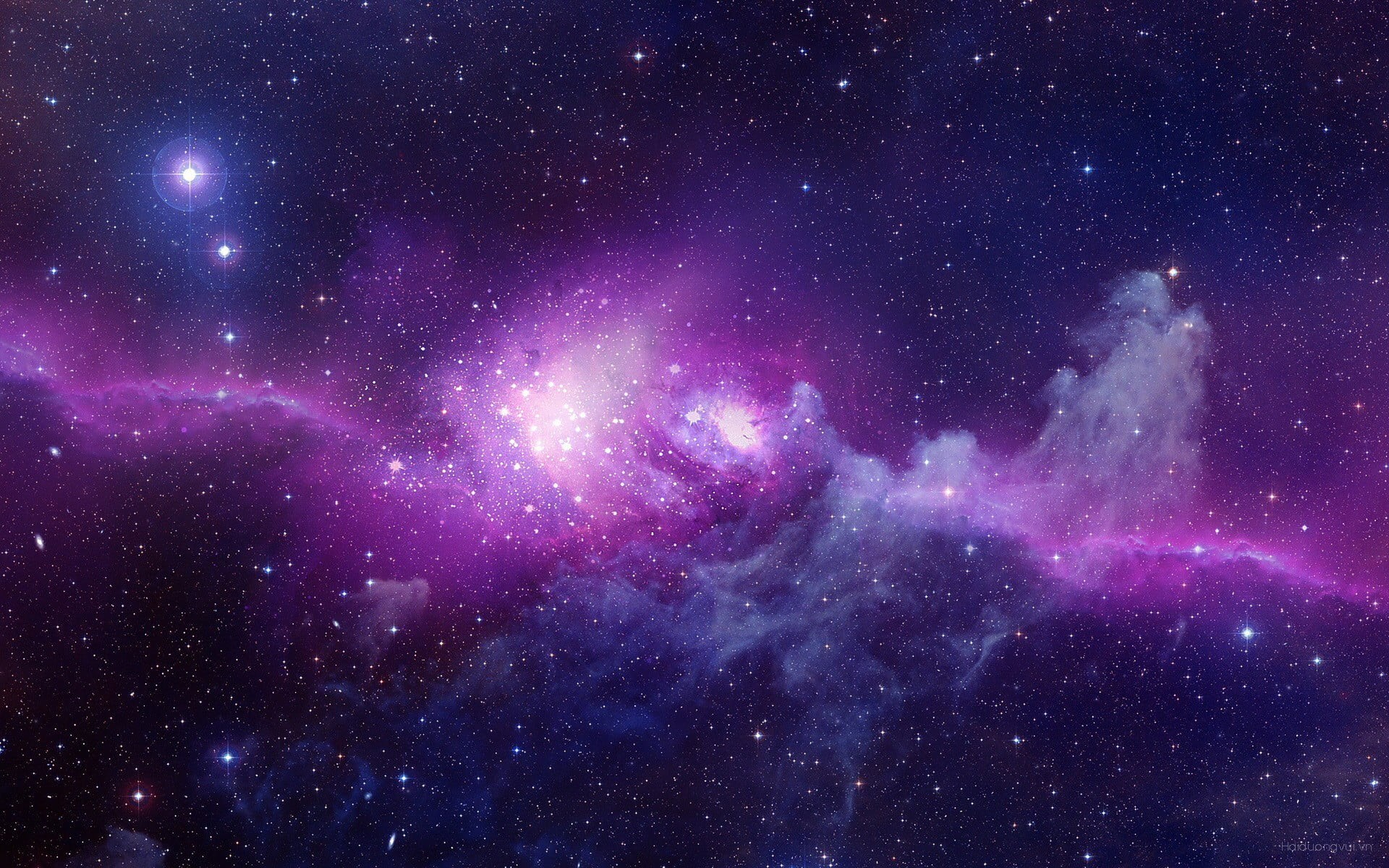 no people, nebula, bright, galaxy, constellation, satellite view, cloud - sky, astronomy, gray, 1080P, planet, star - space, purple, space, HD Wallpaper