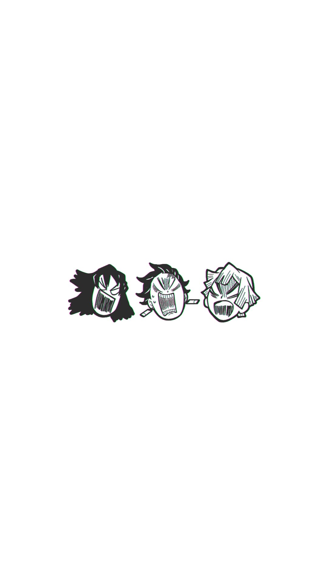 1080P, Kimetsu no Yaiba, Zenitsu Agatsuma, Tanjiro Kamado, Kamado Tanjirō, Inosuke Hashibira, Phone HD Wallpaper
