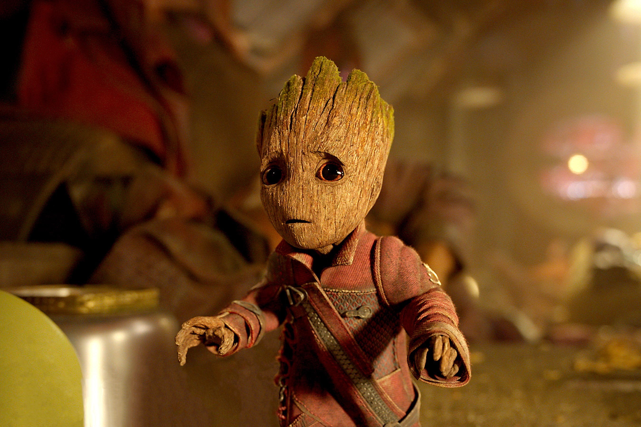 Baby Groot, 2K, Guardians of the Galaxy Vol 2, HD Wallpaper