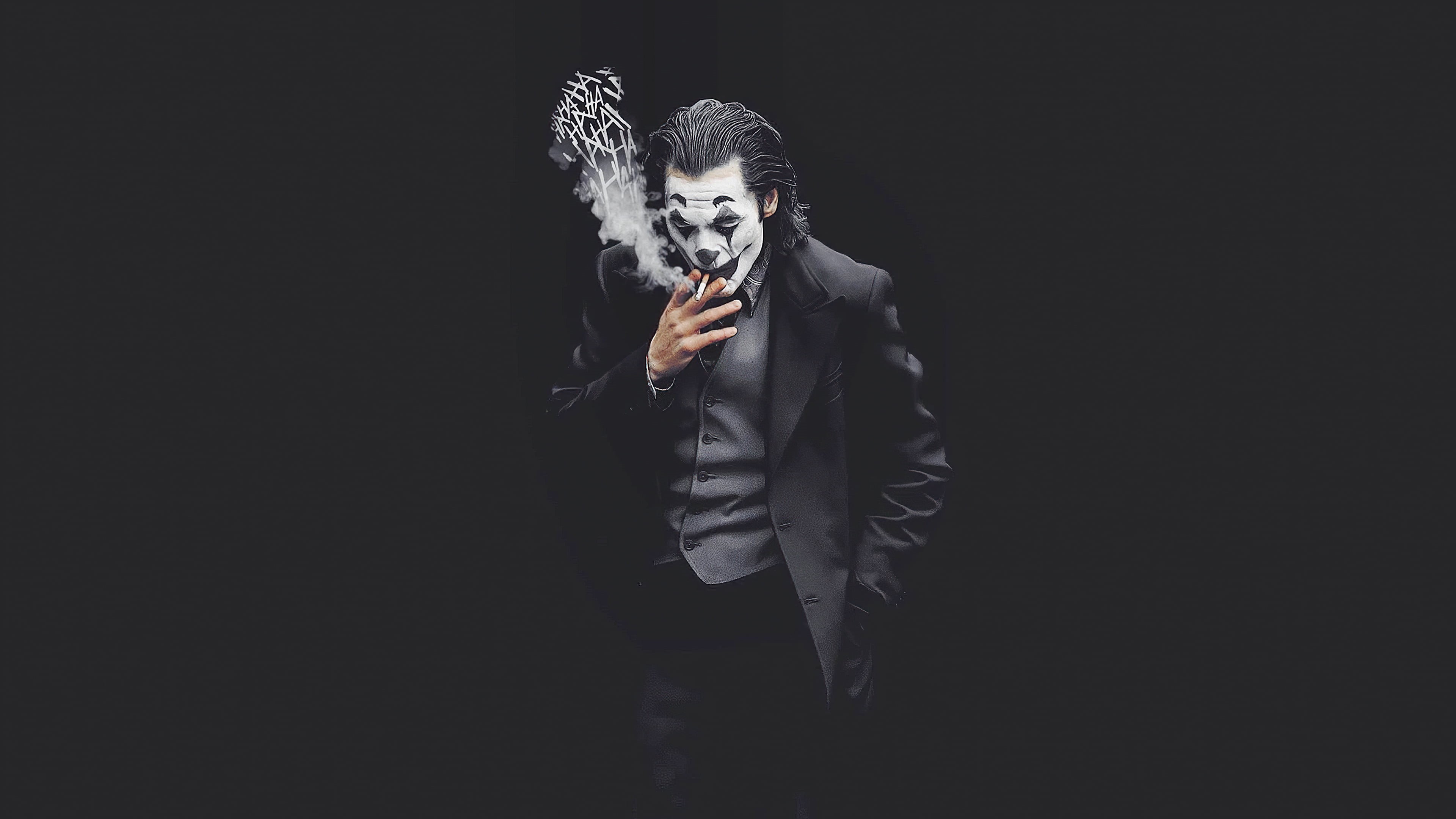 Joker, 4K, Joker (2019 Movie), smoke, HD Wallpaper