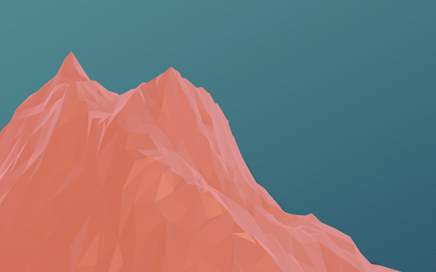 day, brown, red, mountains, studio shot, scenics - nature, tranquil scene, mountain, tranquility, low poly, digital art, simple background, illustration, HD Wallpaper