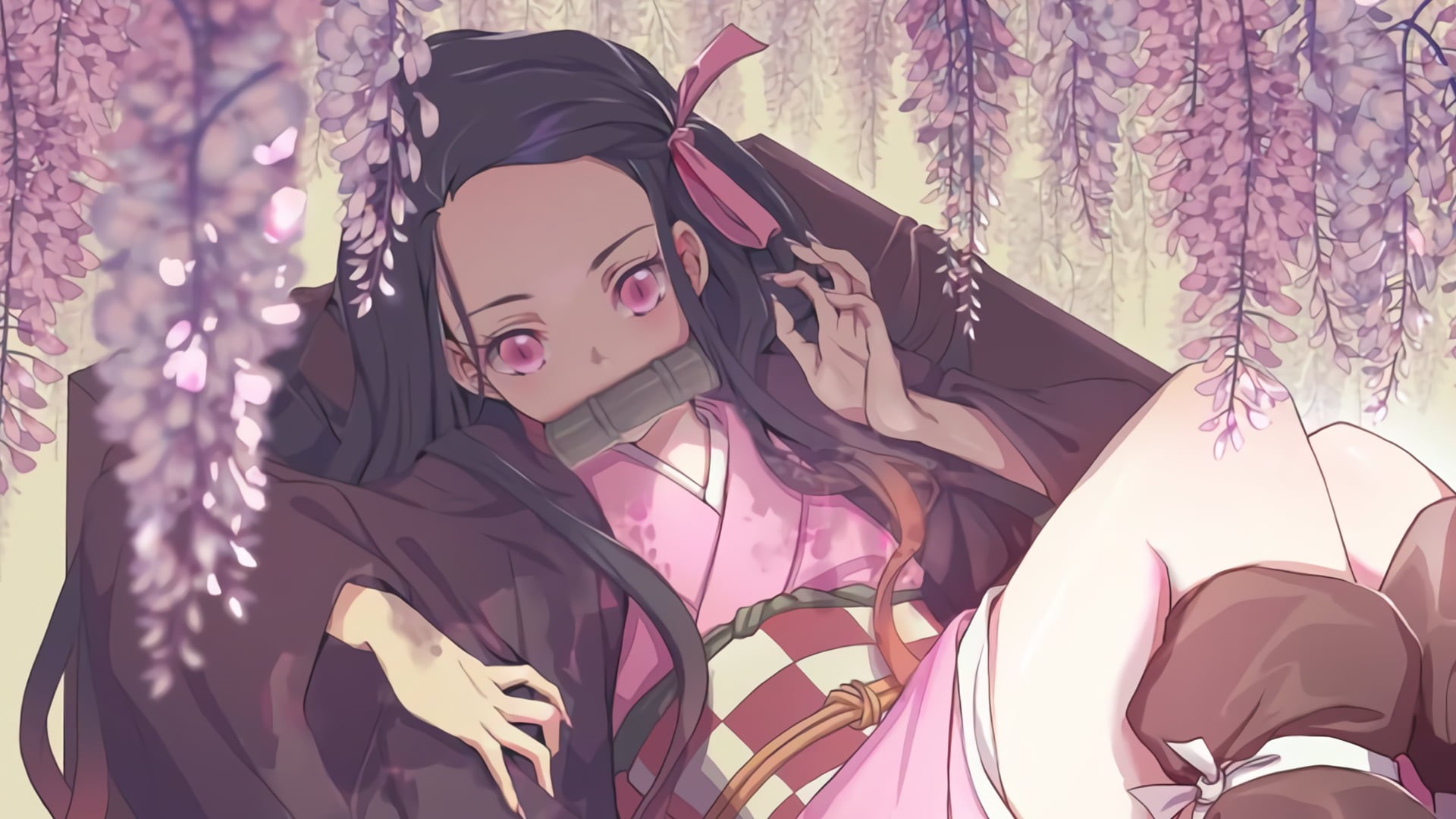 Anime, Demon Slayer: Kimetsu no Yaiba, Nezuko Kamado, 1080P, HD Wallpaper