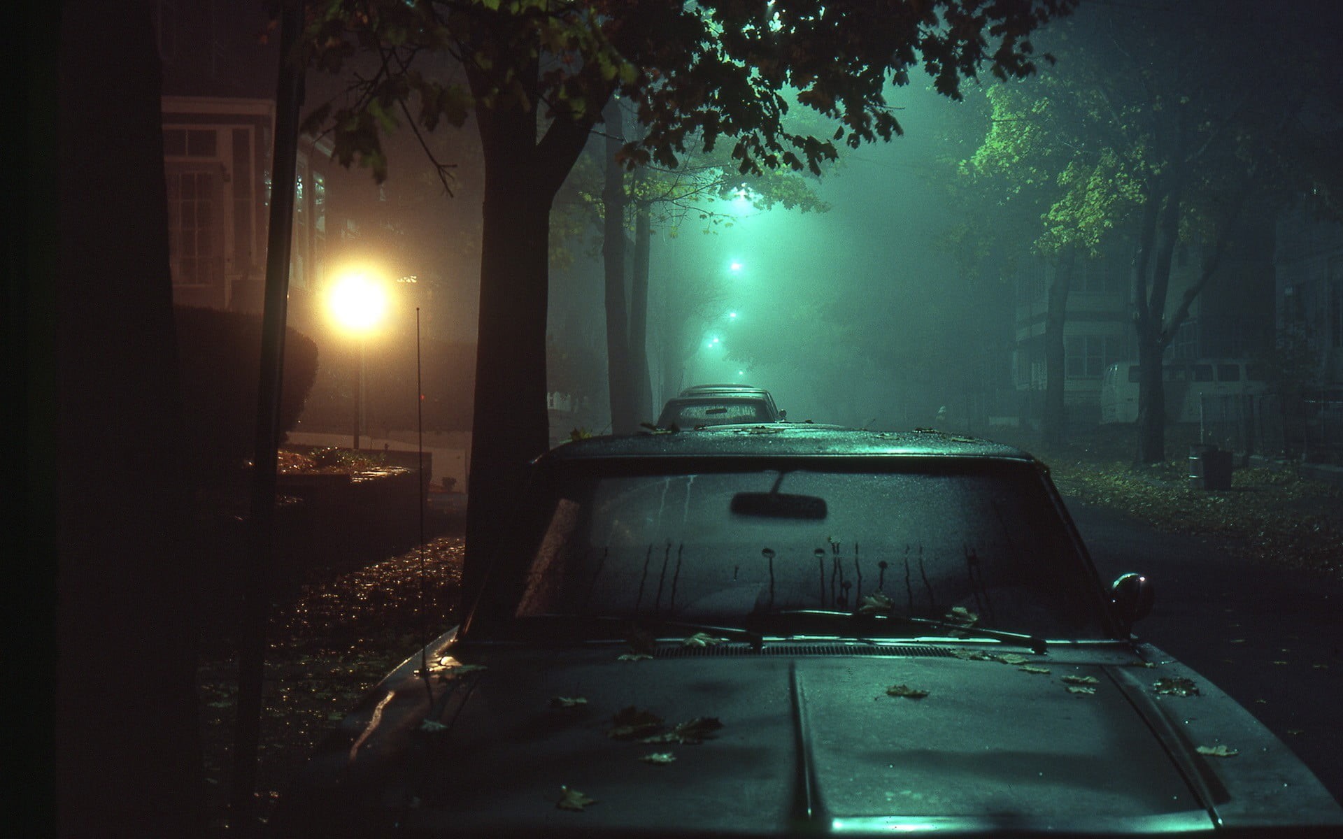 no people, 1080P, headlight, outdoors, land vehicle, nature, dark, car, architecture, night, city, lighting equipment, black, travel, mode of transportation, HD Wallpaper
