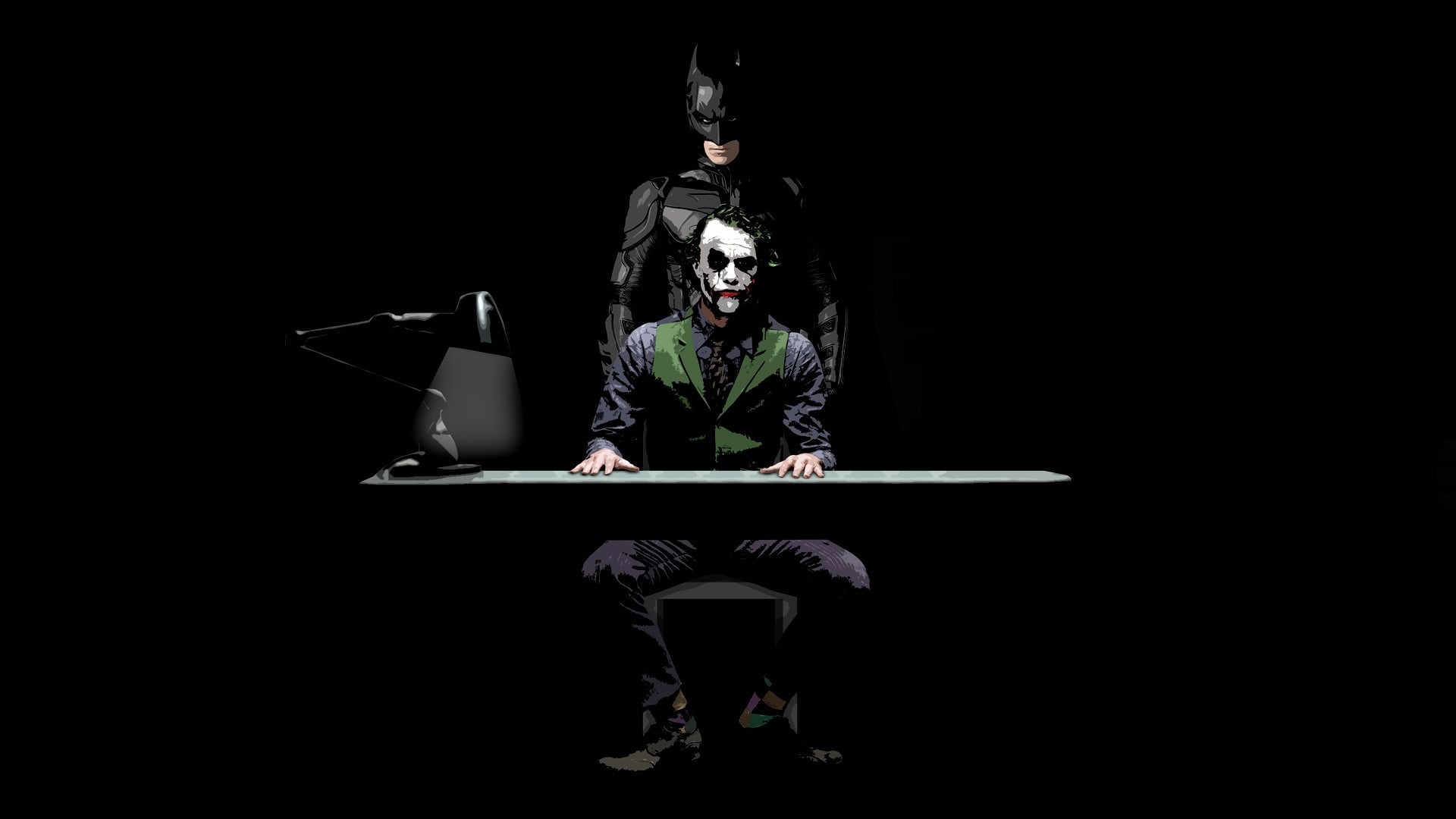 portrait, men, human representation, people, looking at camera, contemplation, The Dark Knight, males, full length, Batman, front view, movies, dark, digital, HD Wallpaper