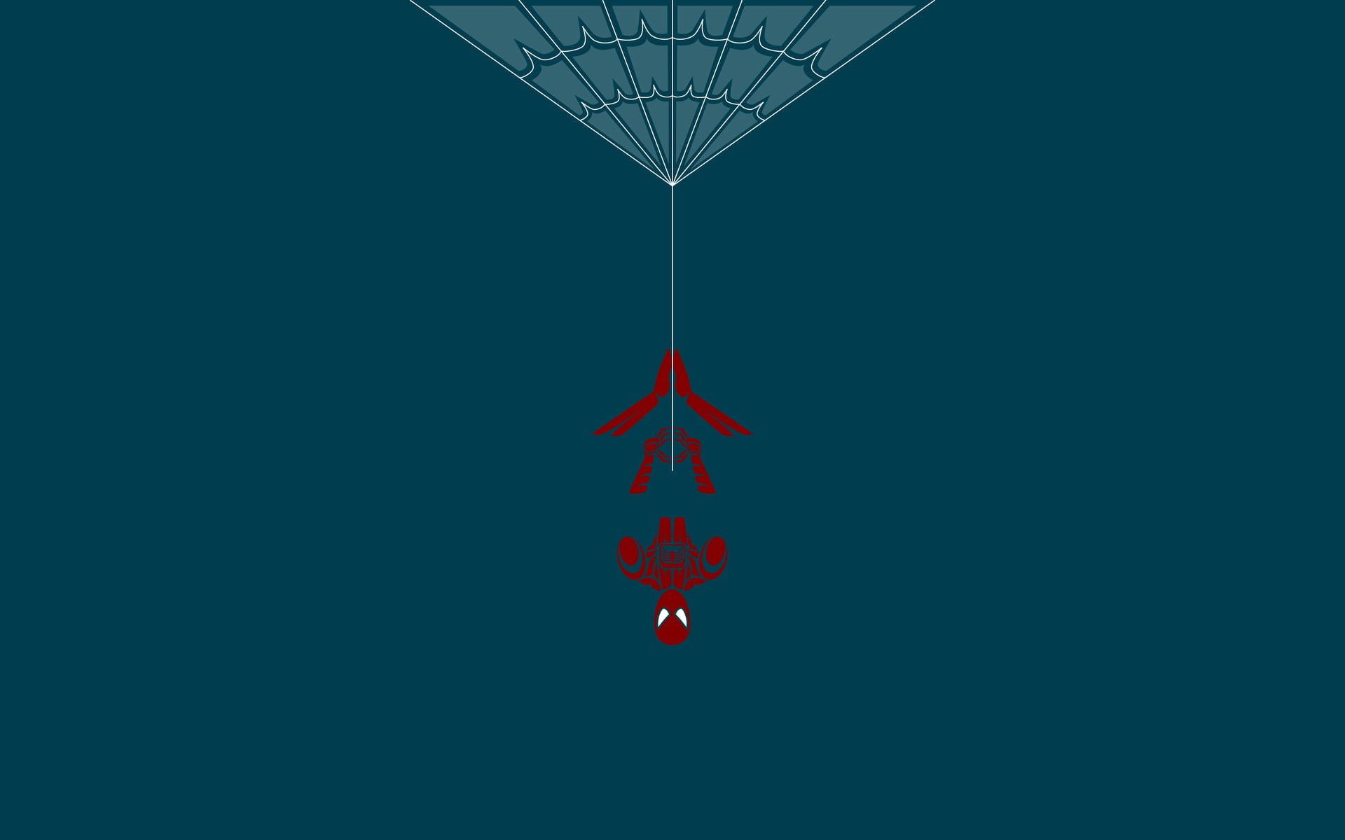 computer Graphic, design, Marvel, symbol, animal, green color, red, spider, flying, art, vector, decoration, Spider-man, man, transportation, celebration, HD Wallpaper