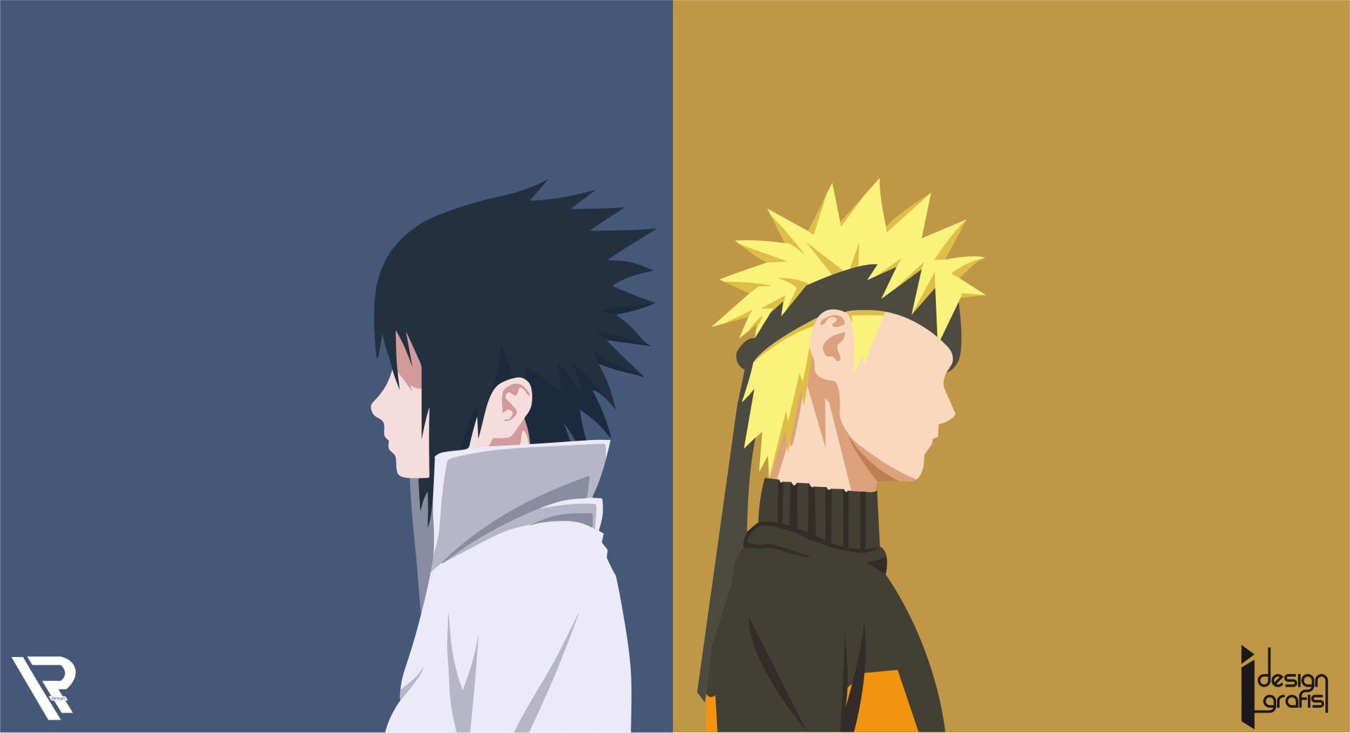 Naruto Uzumaki, sasuke, Anime, Sasuke Uchiha, uzumaki, uchiha, Naruto, 1080P, HD Wallpaper
