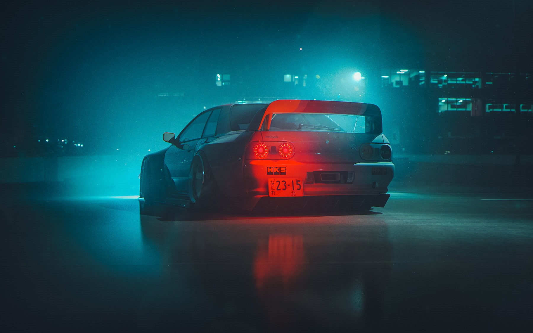 JDM, digital, car, concept art, Nissan GTR, 720P, HD Wallpaper