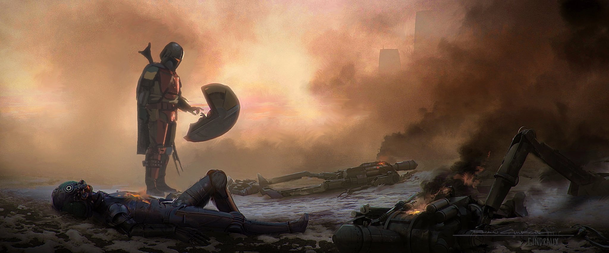 concept art, tv series, The Mandalorian, 1080P, HD Wallpaper