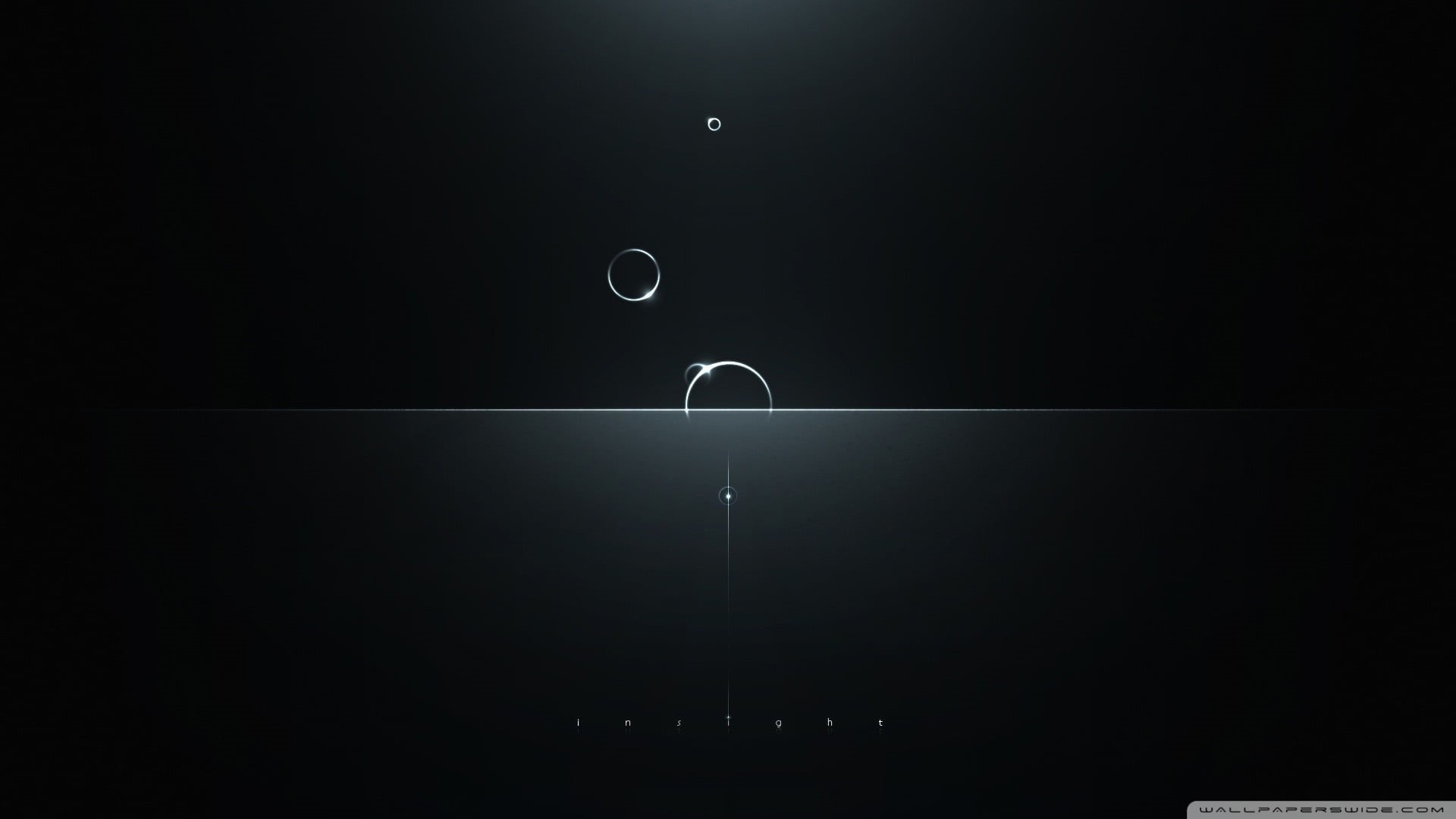 copy space, astronomy, star - space, natural phenomenon, night, no people, circle, luminosity, space, crescent, gray, black color, scenics - nature, HD Wallpaper