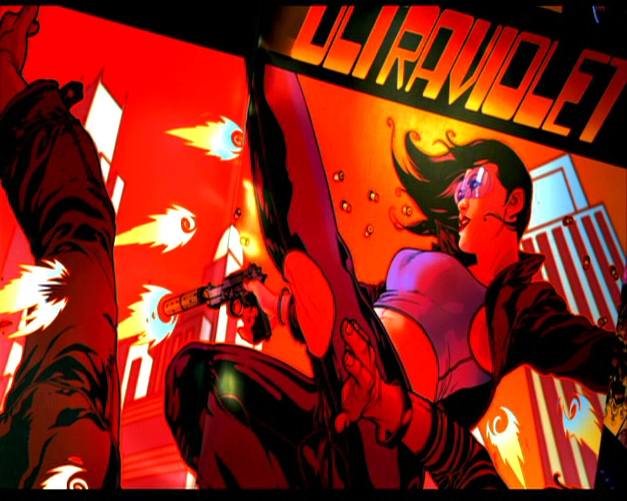 comics, poster, hd, ultraviolet, 720P, HD Wallpaper