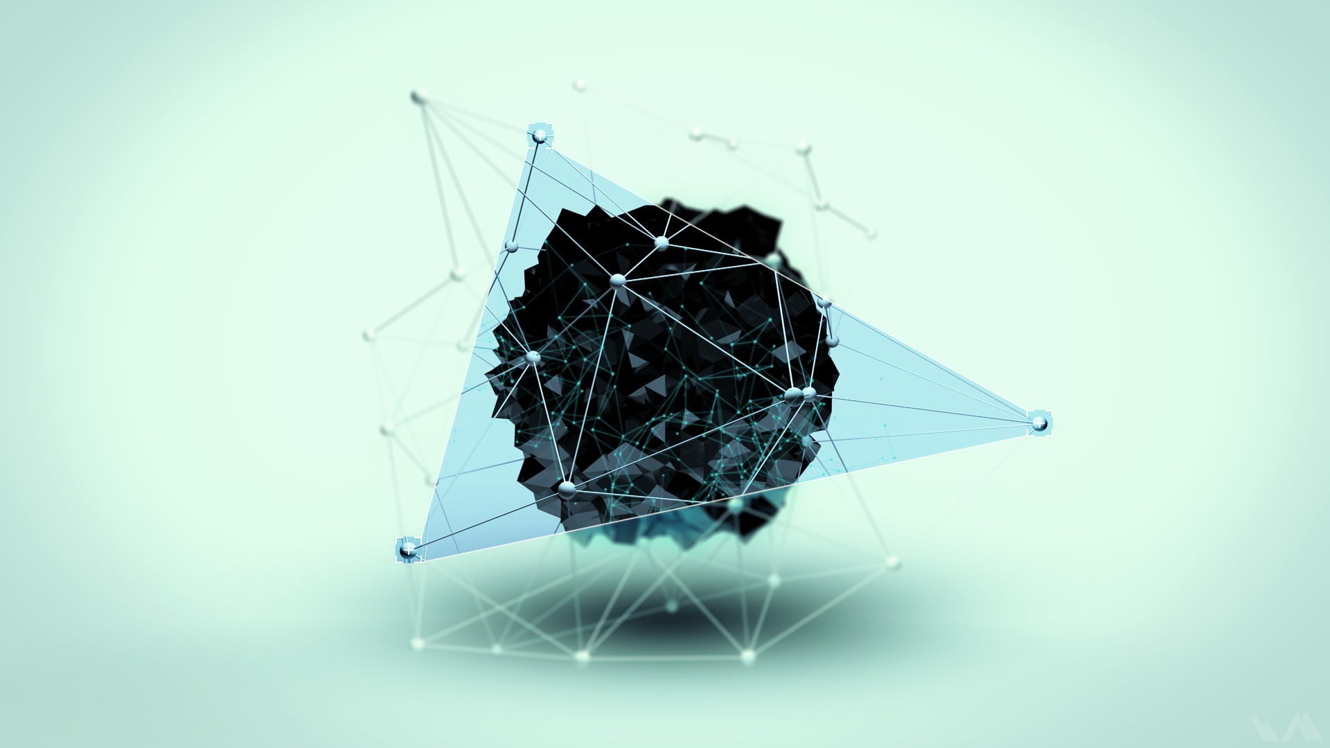 spotted, wire Frame, 1080P, white, indoors, sphere, data, two-dimensional Shape, fractal, computer Graphic, backgrounds, internet, vector, studio shot, HD Wallpaper