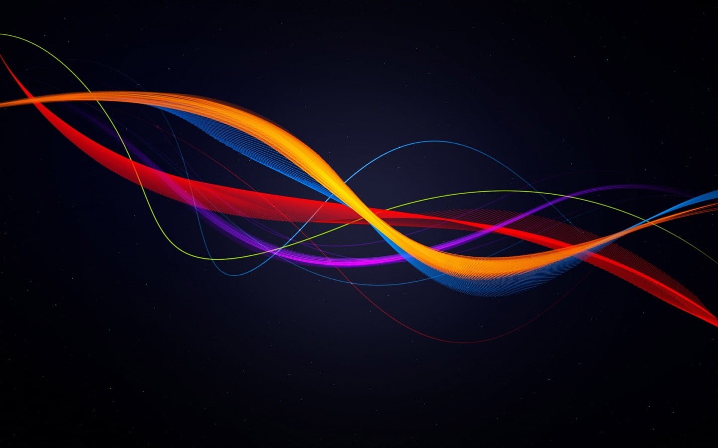 illuminated, colorful, glowing, blue, waves, shapes, no people, variation, multicolored, studio shot, complexity, art, multi colored, 720P, motion, abstract, HD Wallpaper