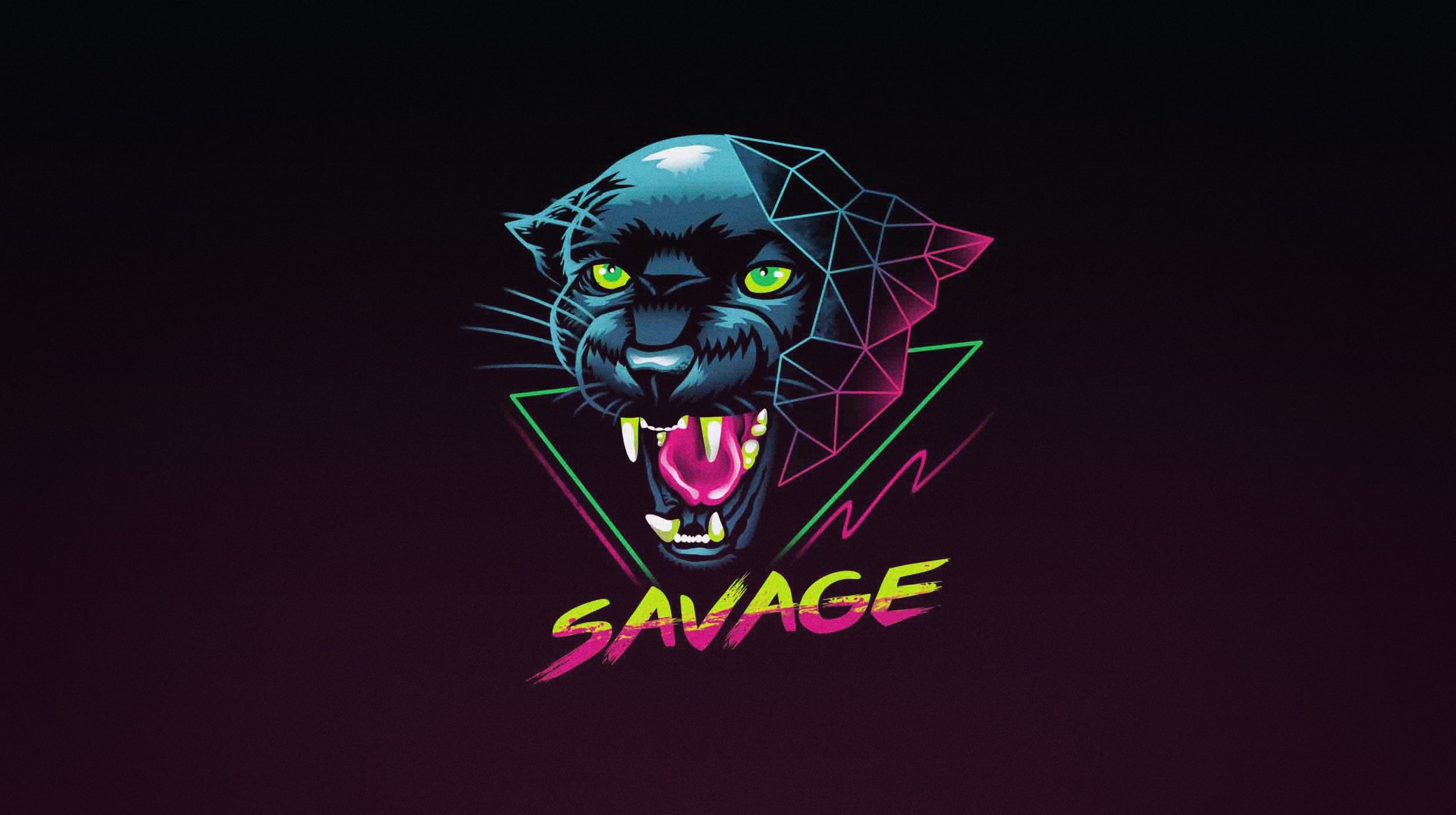 Vincenttrinidad, Panther, Synthwave style of the Panther, New Retro Wave, Minimalism, Outrun, Synthwave, 1080P, by Vincenttrinidad, Synth, Sintav, Retrouve, HD Wallpaper