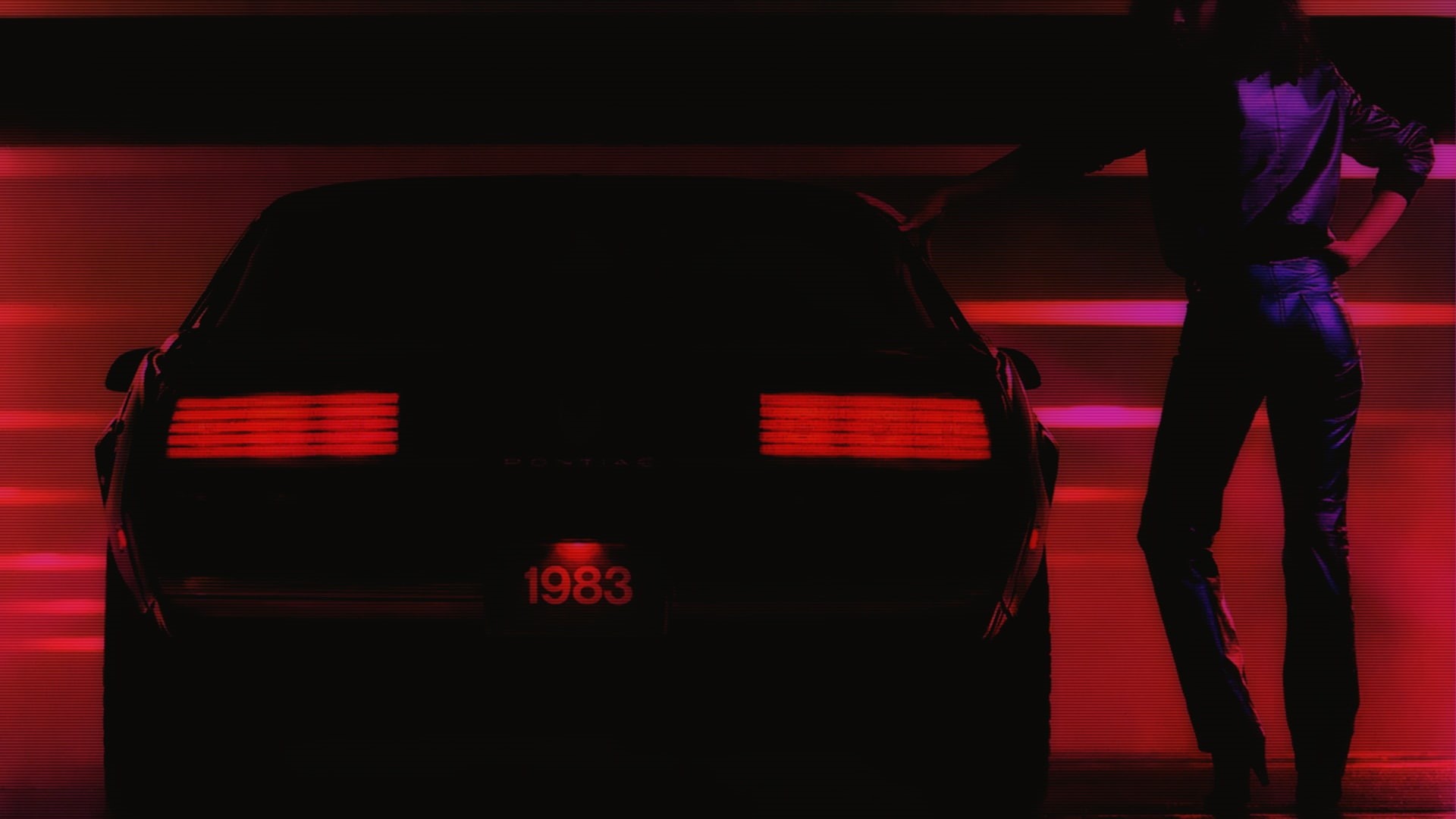 Futuresynth, Retro, Auto, 1983, Pontiac, 80s, Synthwave, Machine, Sintav, Firebird, Retrowave, Retrouve, Girl, Neon, Silhouette, New Retro Wave, Outrun, HD Wallpaper