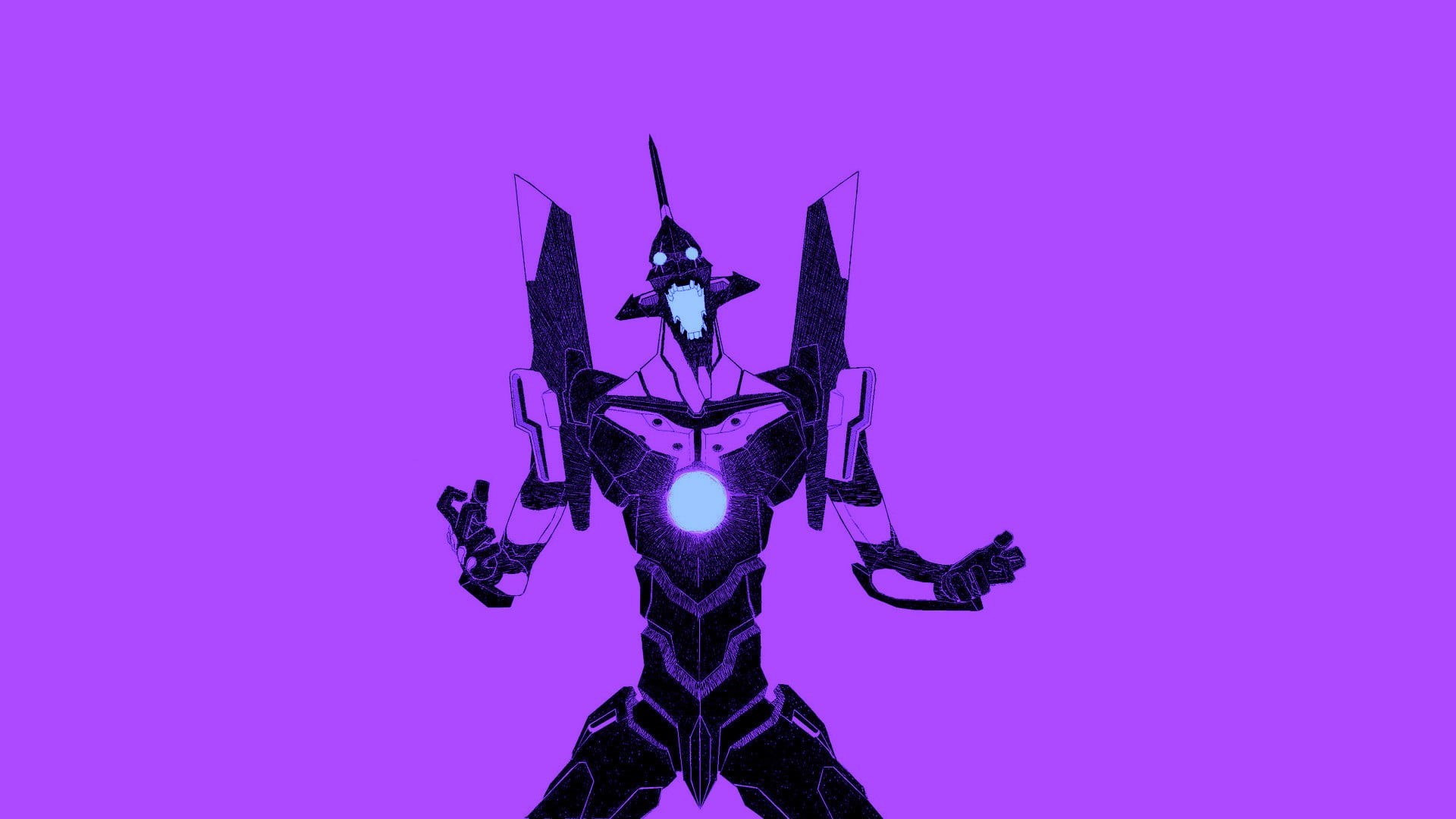 limb, human limb, representation, textile, one person, purple, Neon Genesis Evangelion, colored background, decoration, robot, nature, holding, unrecognizable person, HD Wallpaper