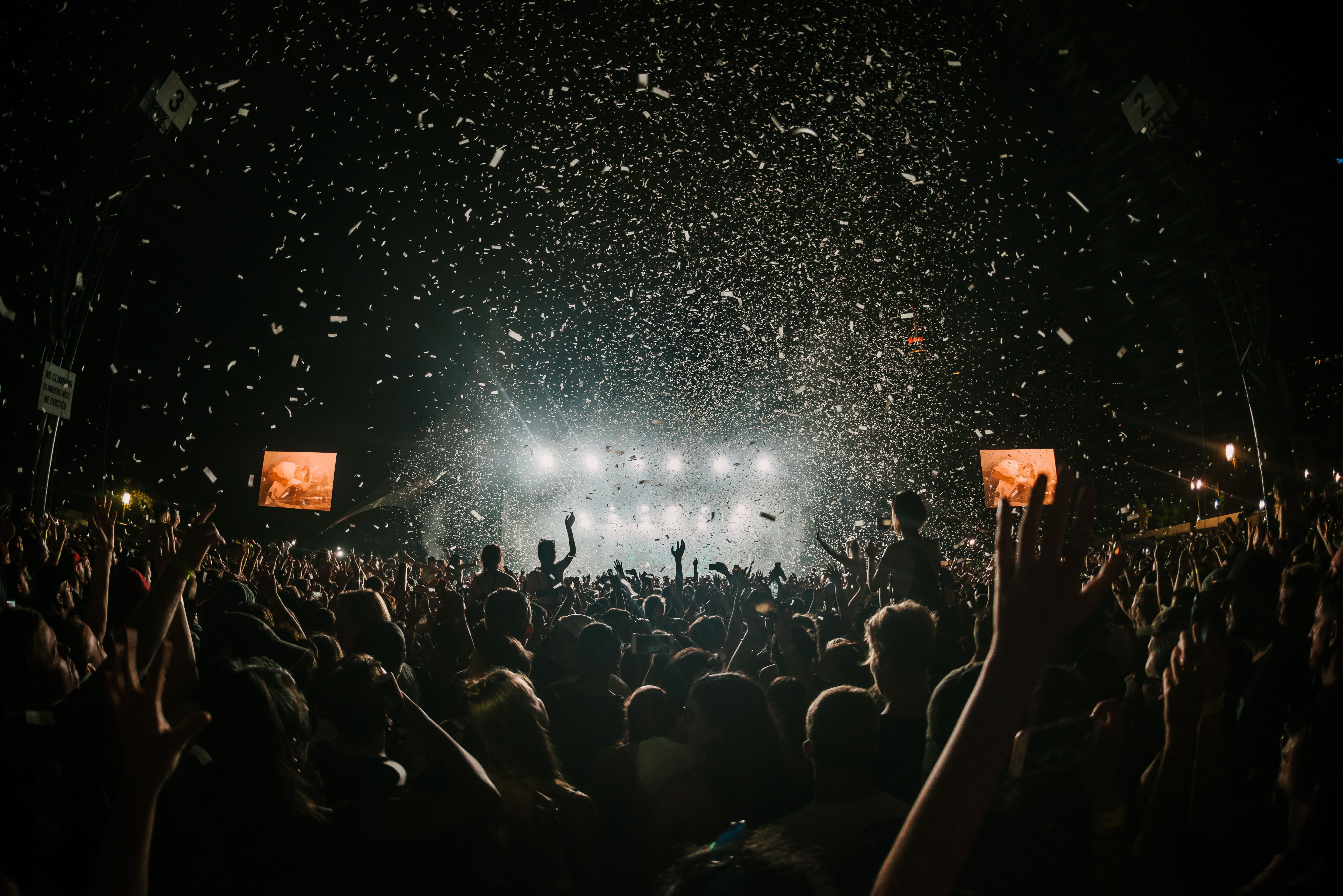  day, back Lit, music, dj, hand, happiness, joy, stage Light, light, concery, performing Arts Event, pop Rock, group Of People, minimal, crowd, HD Wallpaper