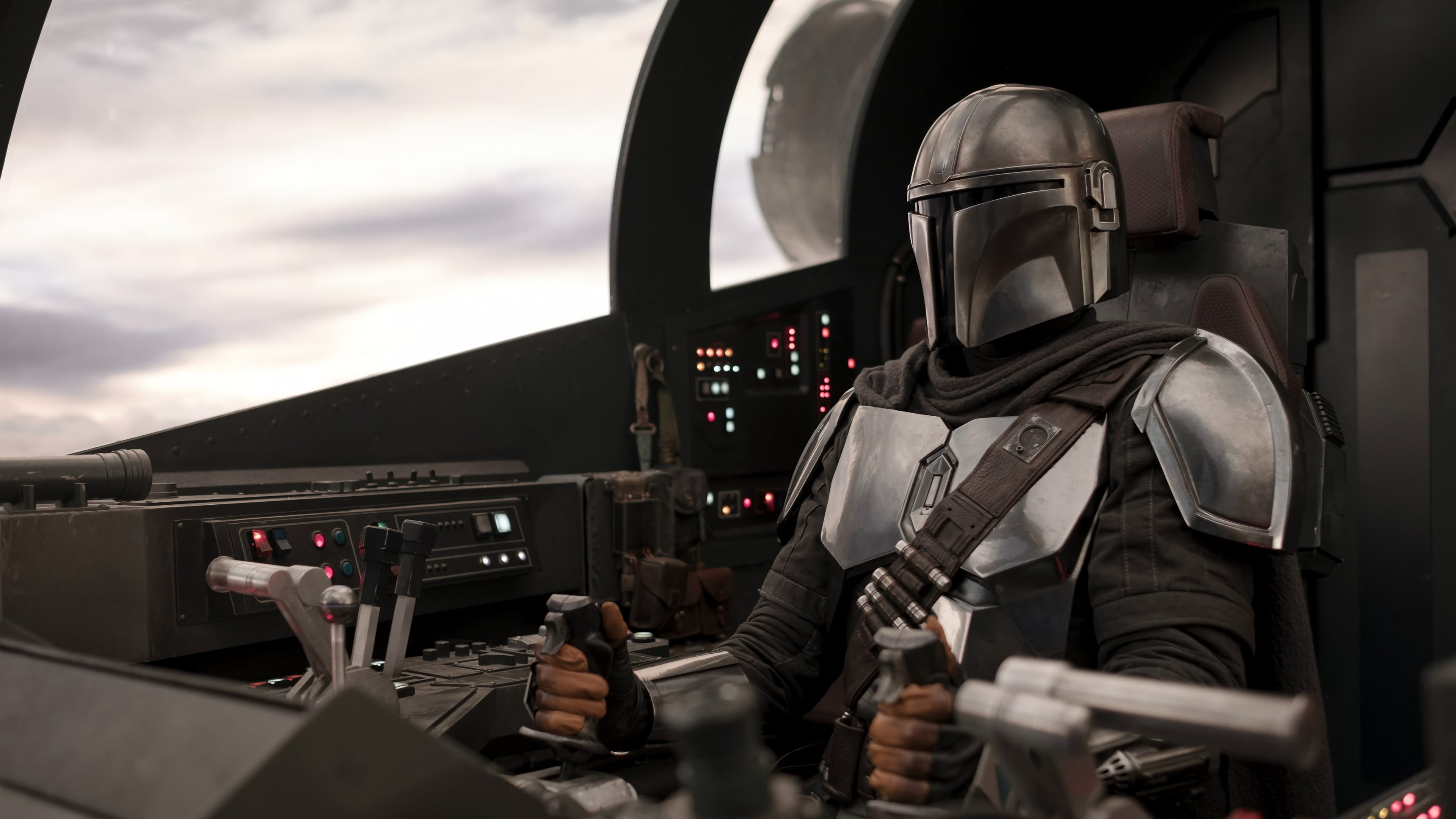The Mandalorian, 4K, Star Wars, HD Wallpaper