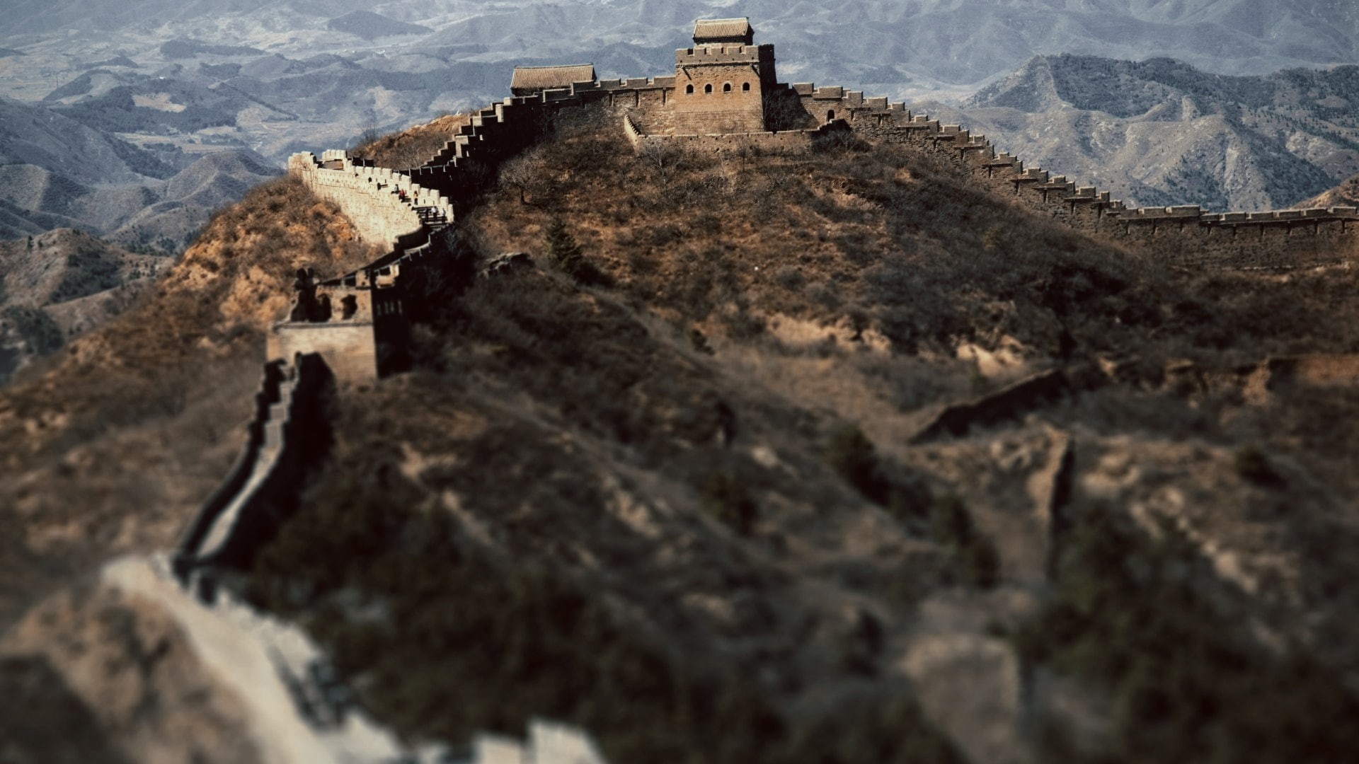 China, Great Wall of China, 1080P, landscape, mountains, Asia, HD Wallpaper