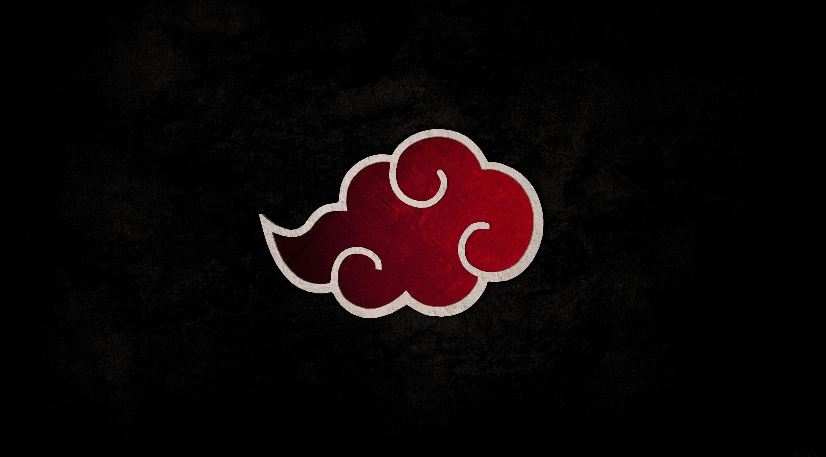 textile, positive emotion, red, Anime, single object, studio shot, heart shape, close-up, copy space, black background, space, symbol, astronomy, spippuuden, HD Wallpaper