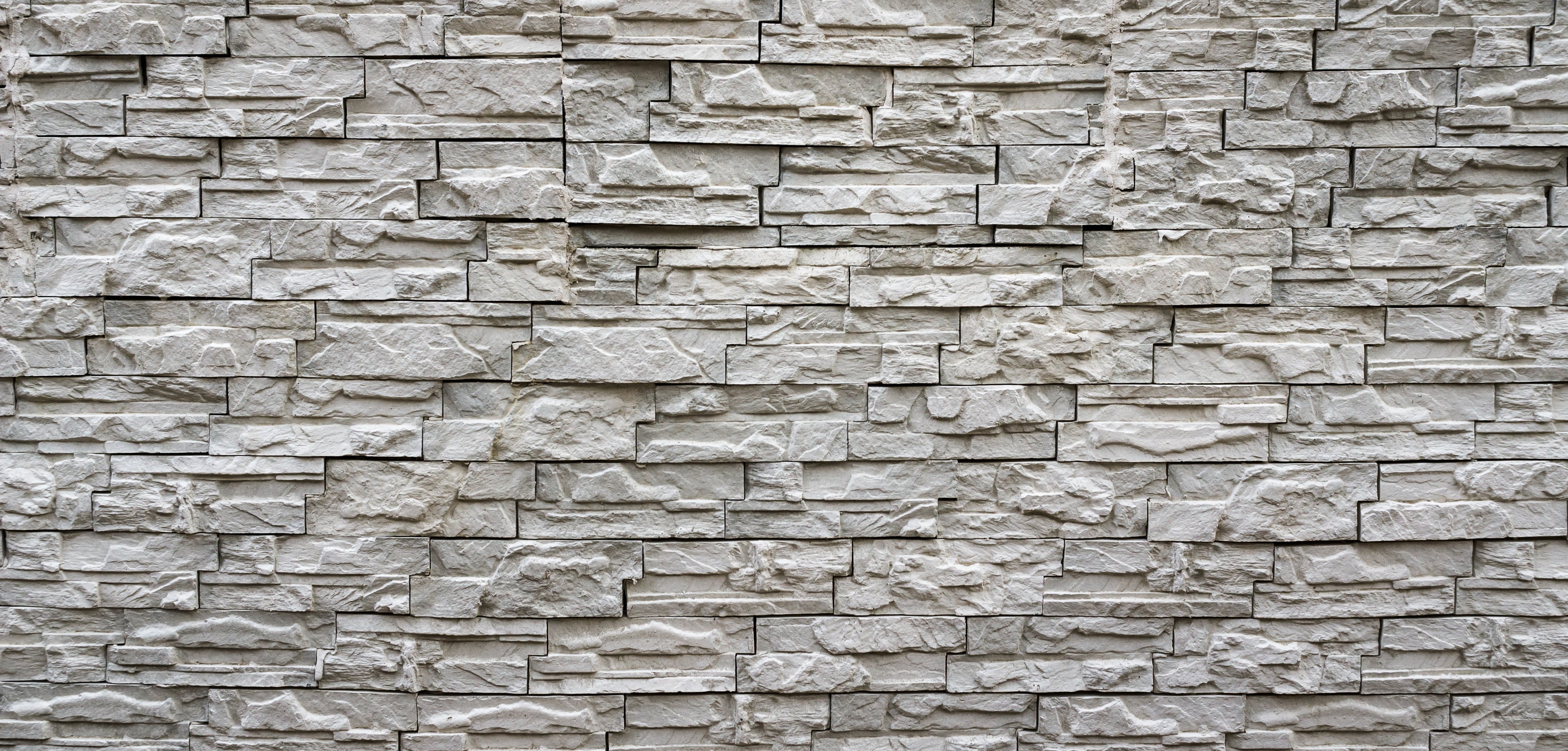 stone, rough, damaged, white, copy space, wall - building feature, construction, close-up, full frame, no people, paper, wild, backgrounds, texture, brick wall, HD Wallpaper