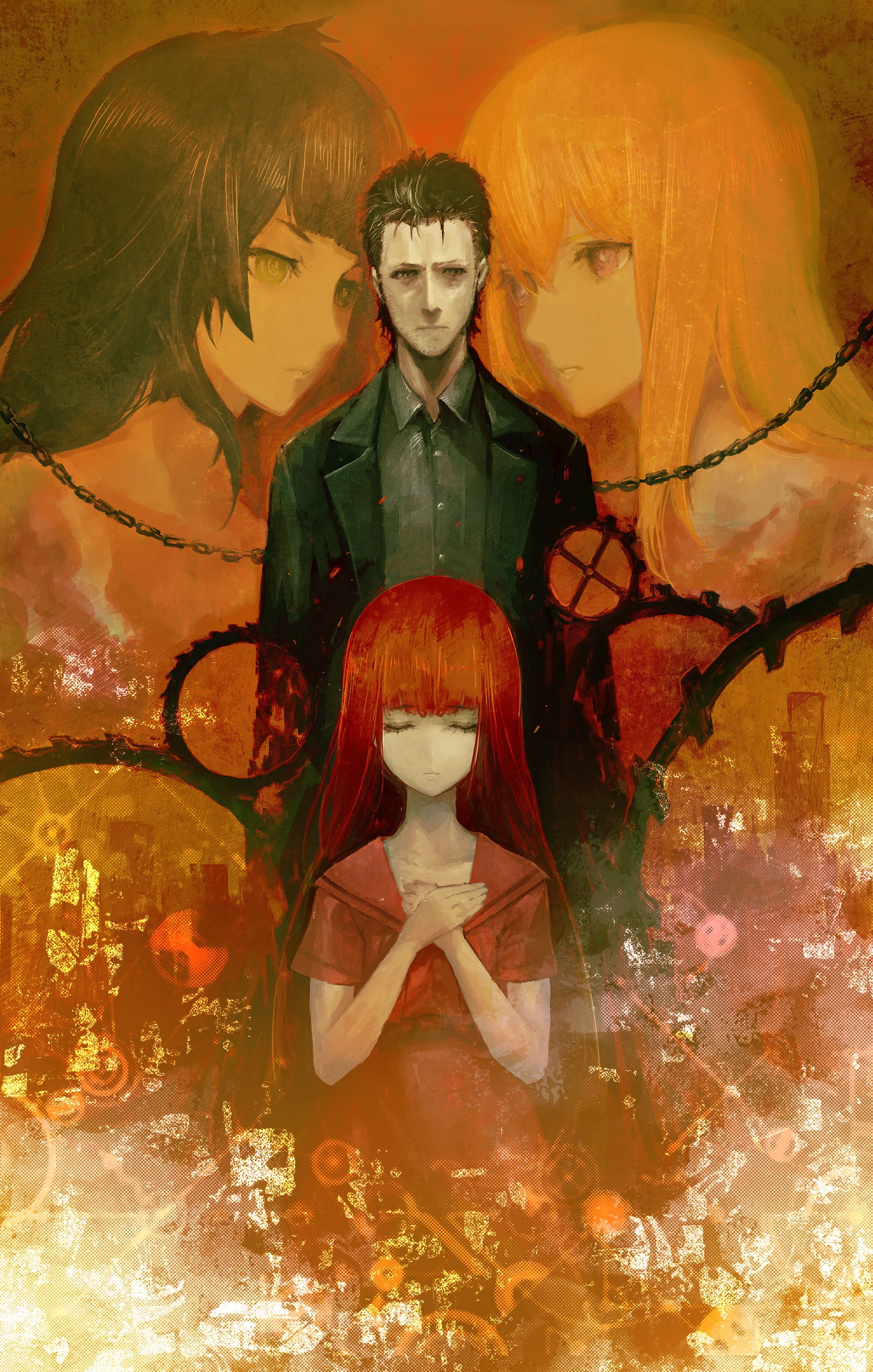 Steins;Gate, Okabe Rintarou, Steins;Gate 0, 2K, anime, Phone HD Wallpaper