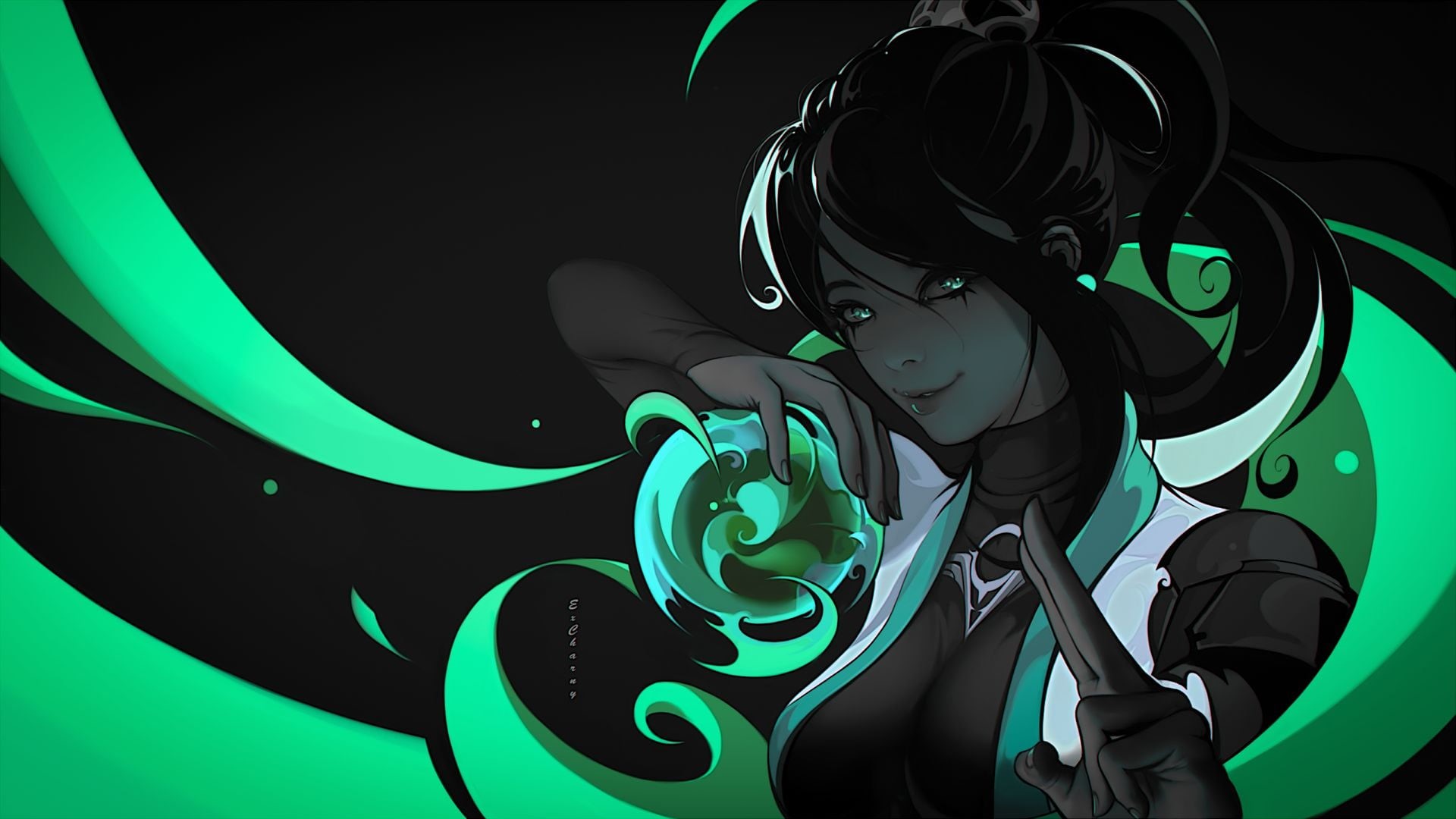 Valorant, fantasy girl, Riot Games, digital art, video games, artwork, digital, Sage (valorant), 1080P, HD Wallpaper