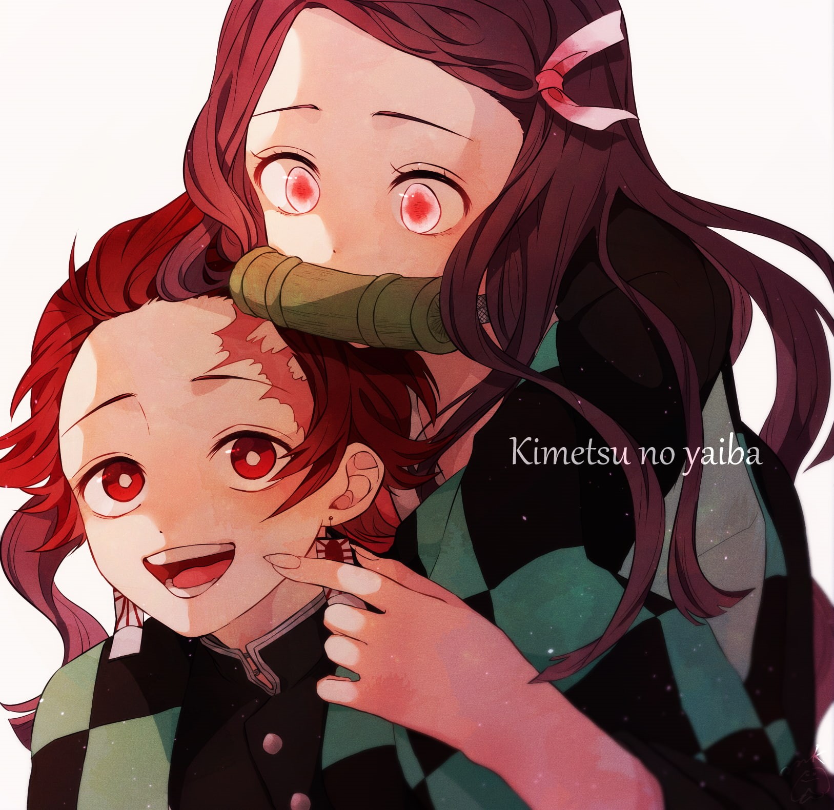 kimetsu, pixiv, fanart, kamado, yaiba, 720P, nezuko, tanjirou, from, HD Wallpaper