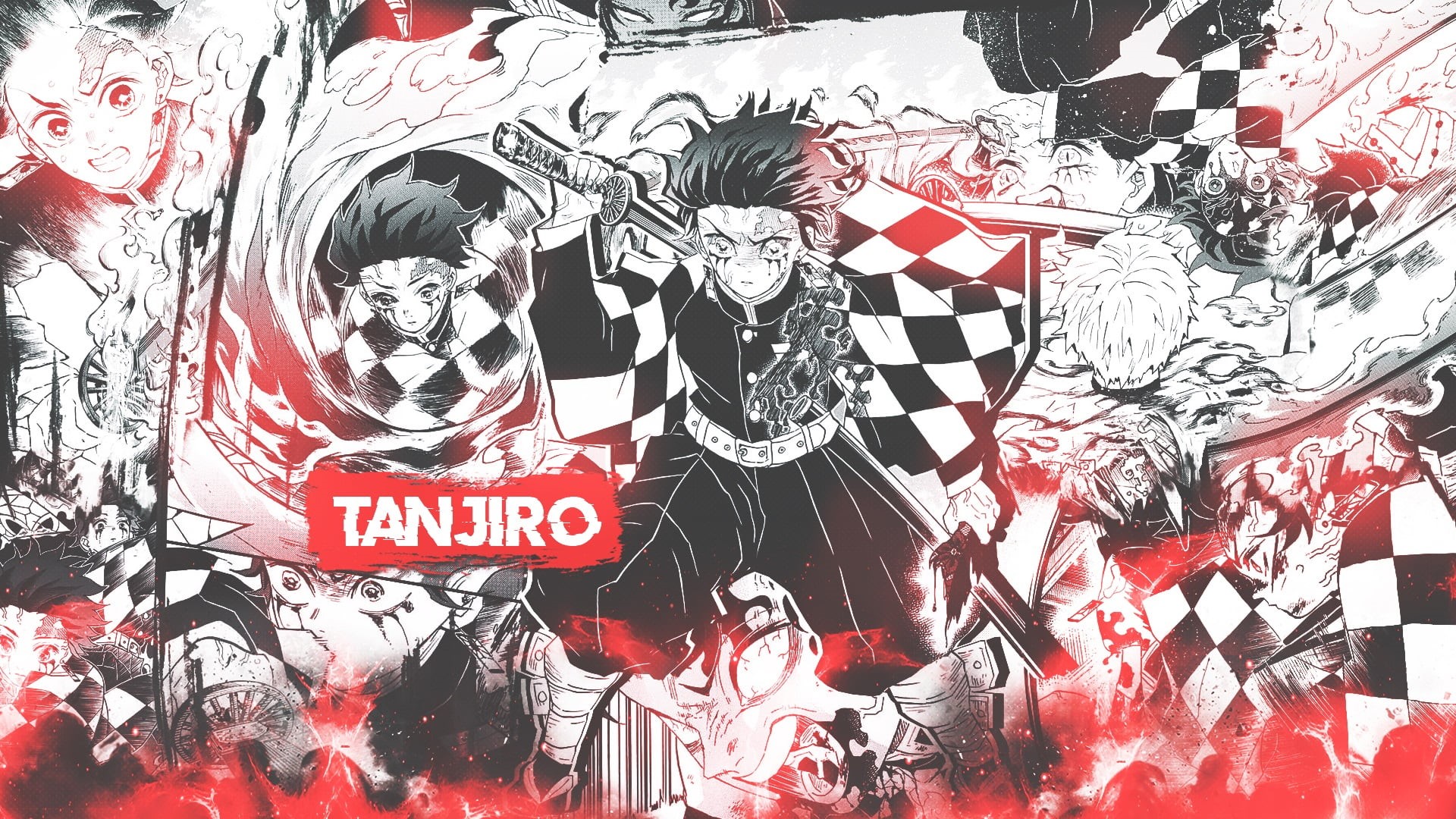 1080P, Demon Slayer: Kimetsu no Yaiba, Anime, Tanjirou Kamado, HD Wallpaper