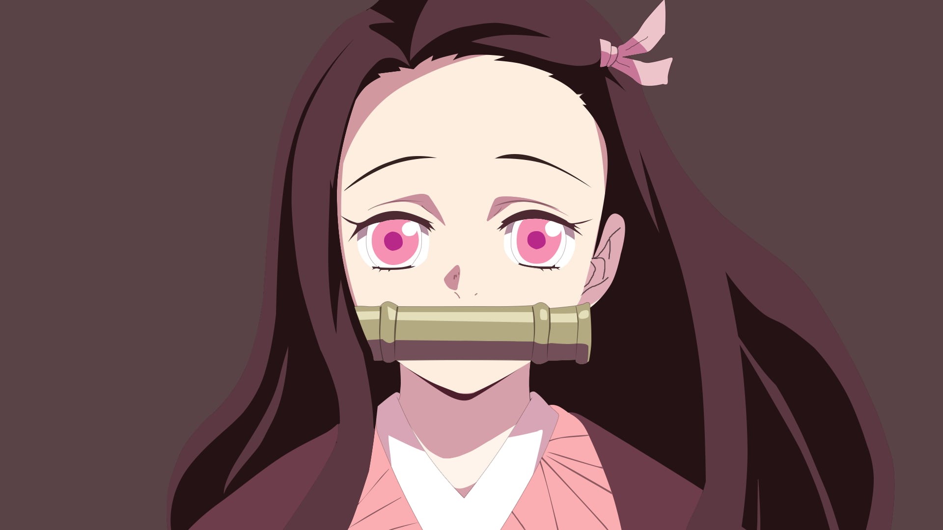 Kamado Nezuko, Kimetsu no Yaiba, anime girls, 1080P, anime, HD Wallpaper