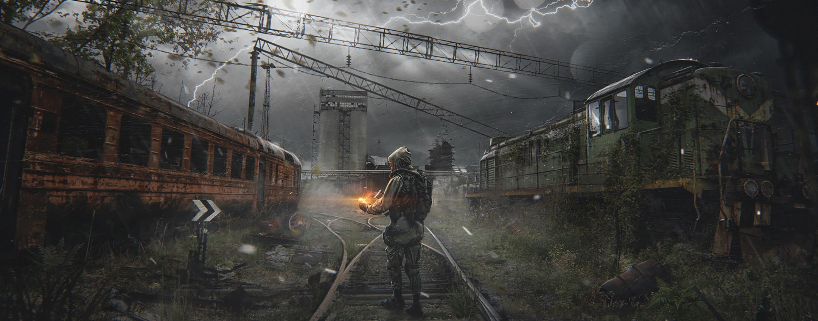 video games, Pavel Bondarenko, Video Game Art, 2K, S.T.A.L.K.E.R. 2, HD Wallpaper