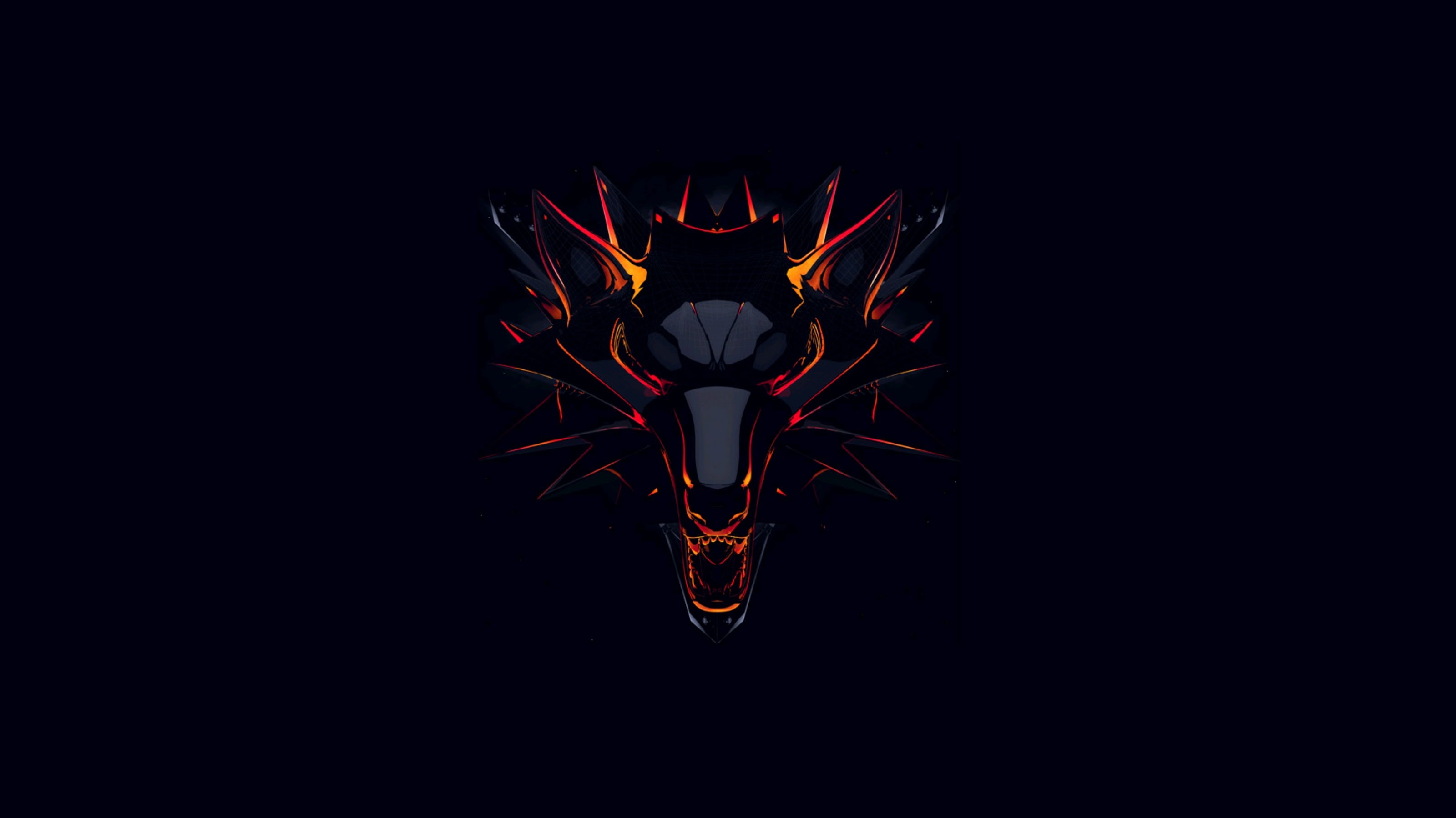 The Witcher, 2K, Witcher, Magma wolf, HD Wallpaper