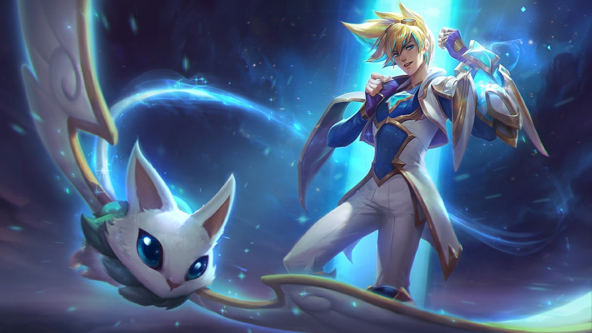 one person, indoors, shooting stars, marine, young adult, Star Guardian, sea, young women, real people, Ezreal, women, League of Legends, pet, suit, animals in the wild, HD Wallpaper