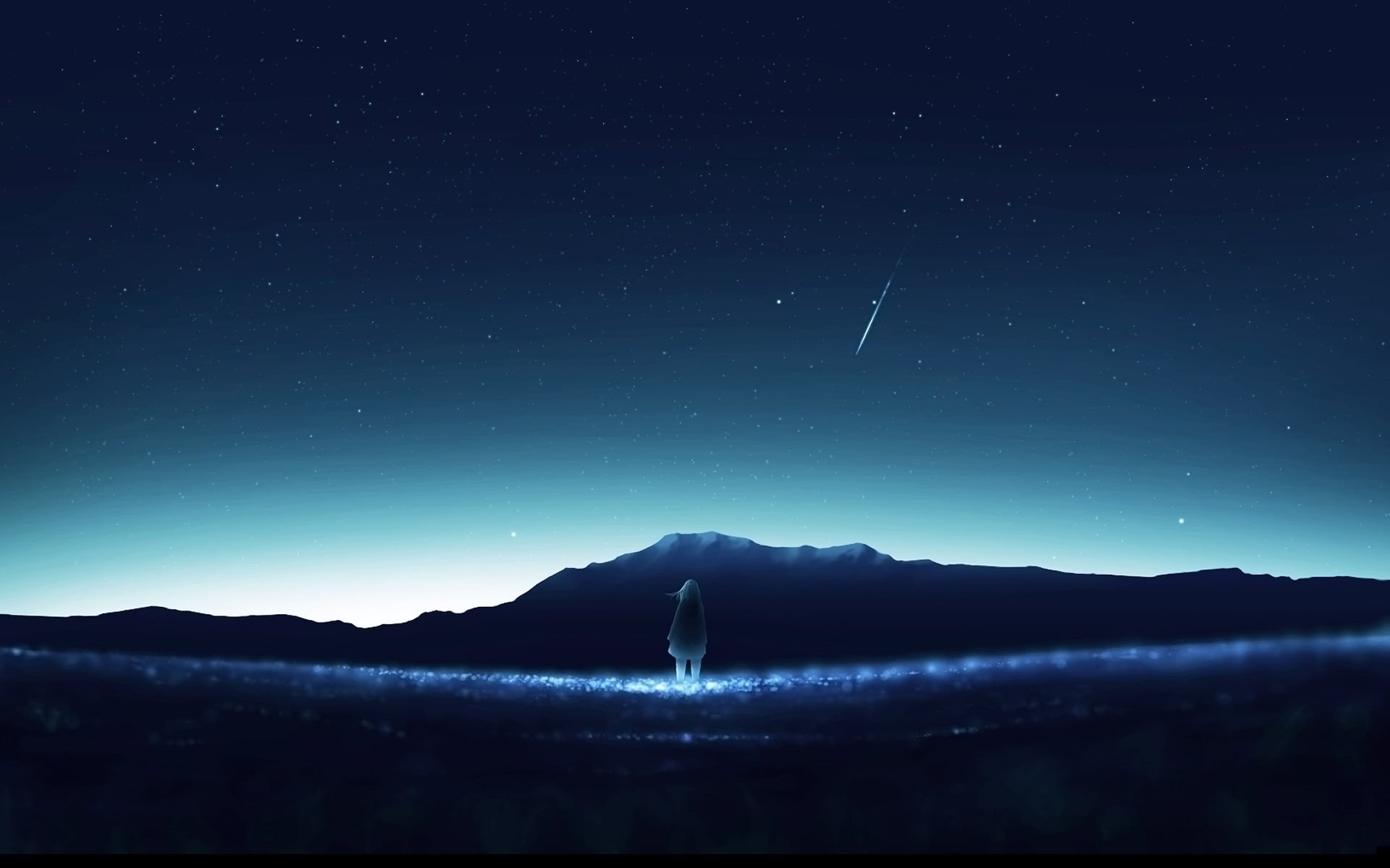 galaxy, star Field, tranquil Scene, nebula, anime, constellation, tranquility, astronomy Telescope, 1080P, meteor, astronomy, dark, astrology, illuminated, HD Wallpaper