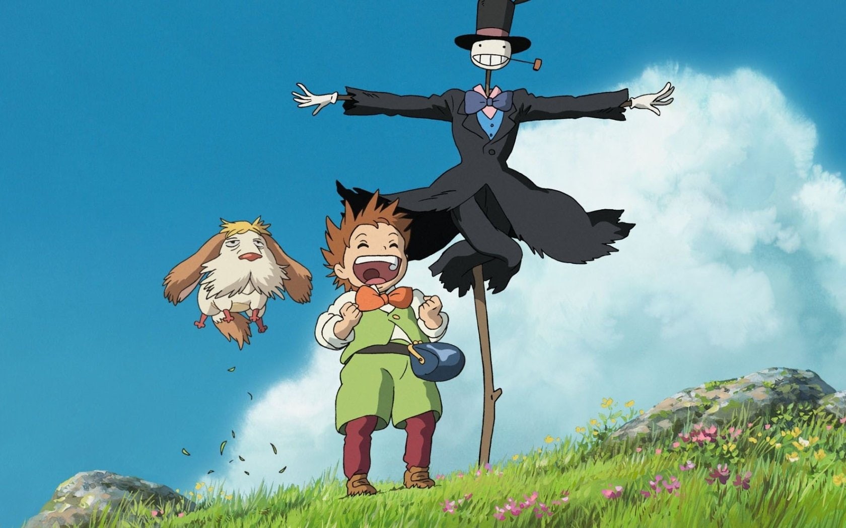howl 039 s, 720P, castle, moving, HD Wallpaper